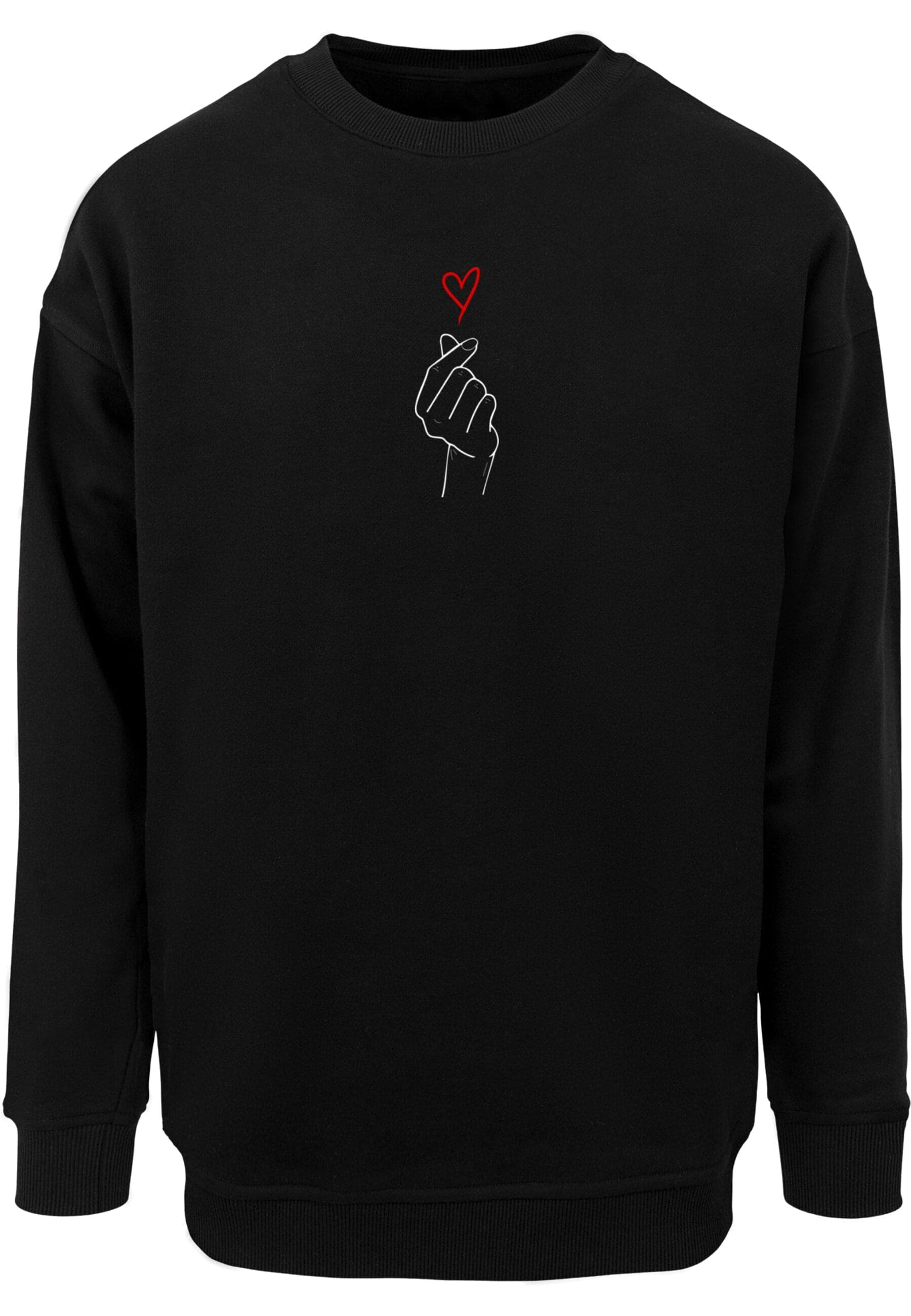 Merchcode Rundhalspullover "Merchcode K Heart Sweat Crewneck" 1 Stk. günstig online kaufen