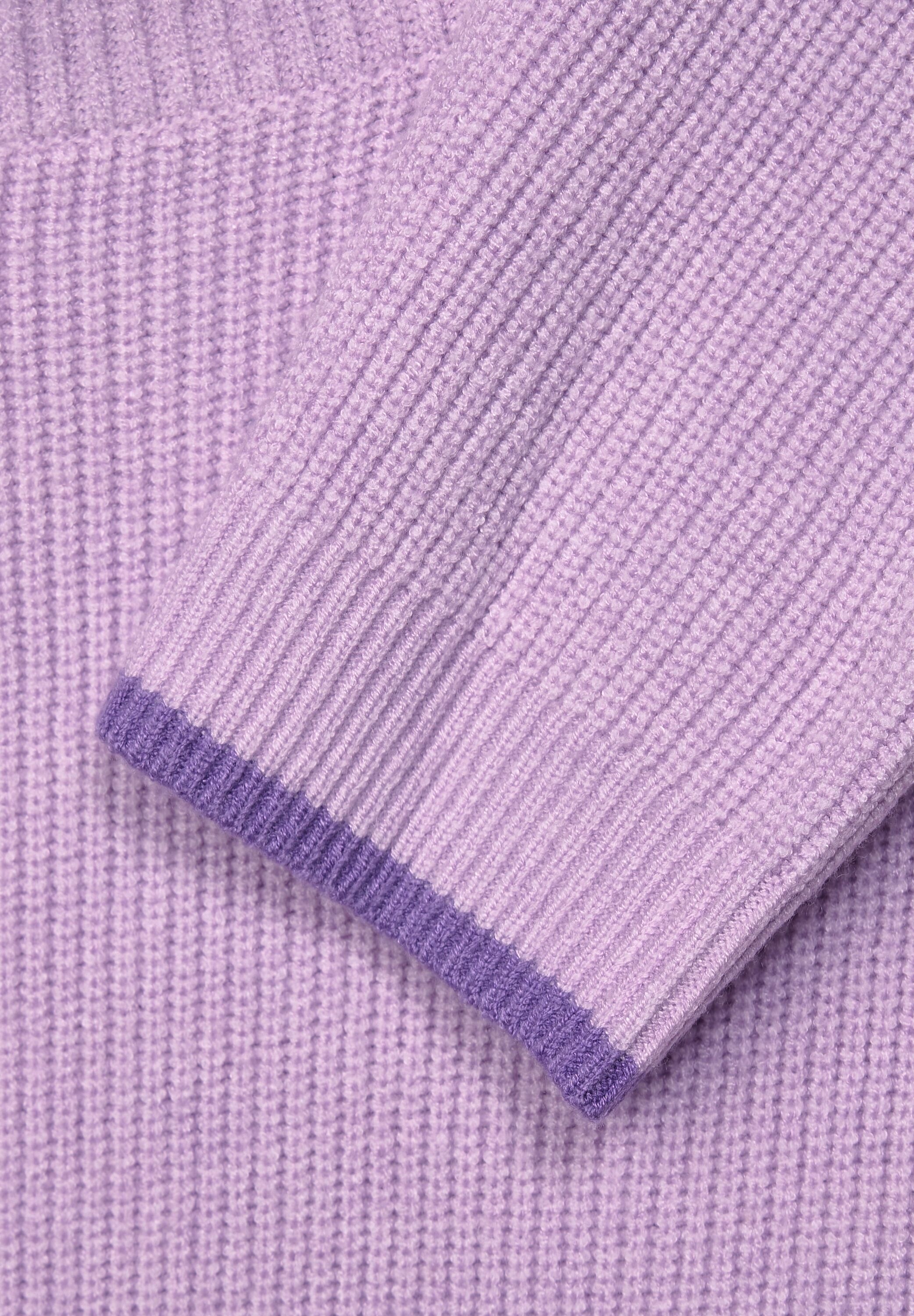 STREET ONE Rollkragenpullover, Grobstrick