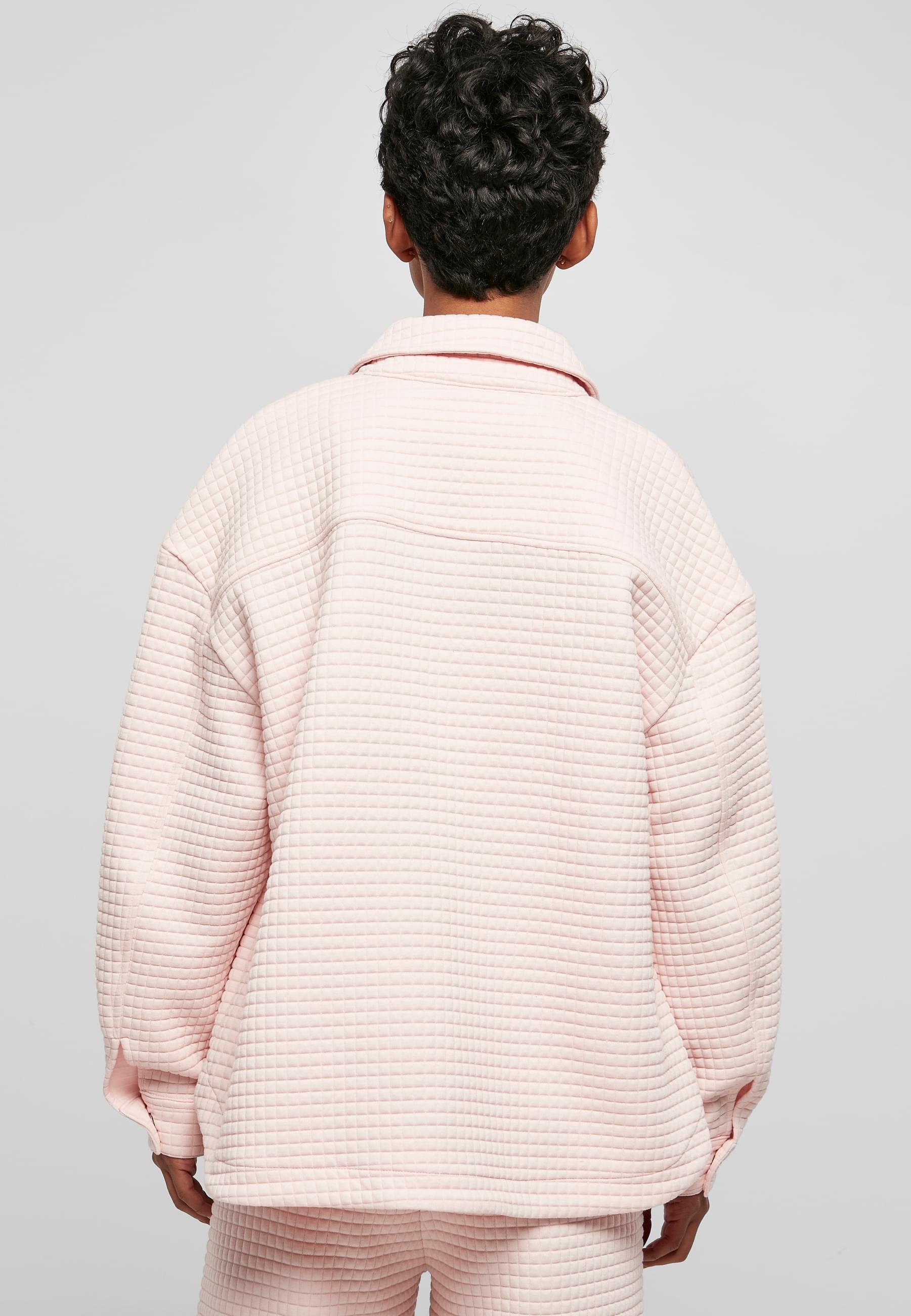 URBAN CLASSICS Sweatjacke »Urban Classics Damen Ladies Quilted Sweat Overshirt«