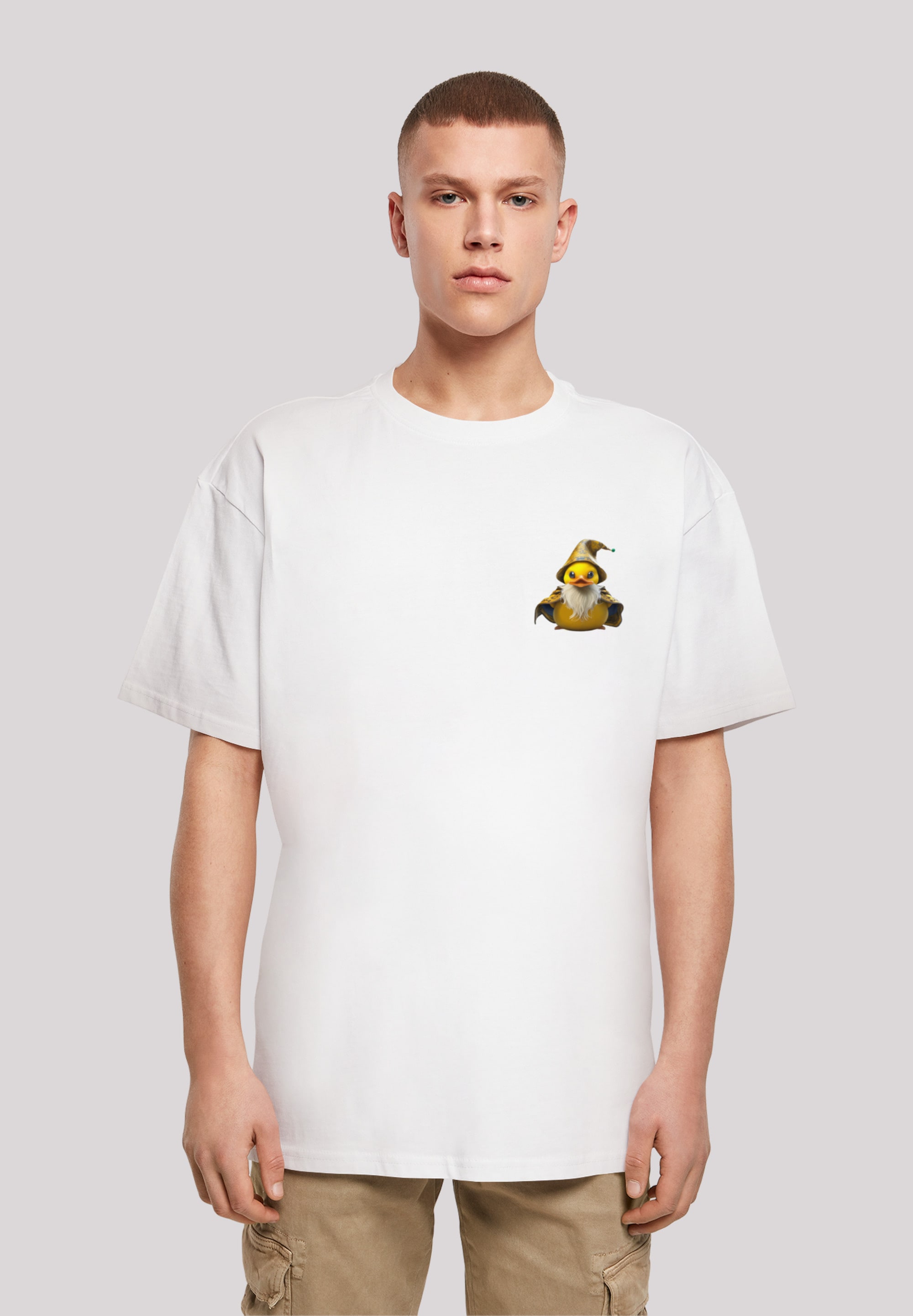 F4NT4STIC T-Shirt »Rubber Duck Wizard OVERSIZE TEE«, Keine Angabe ▷ kaufen  | BAUR