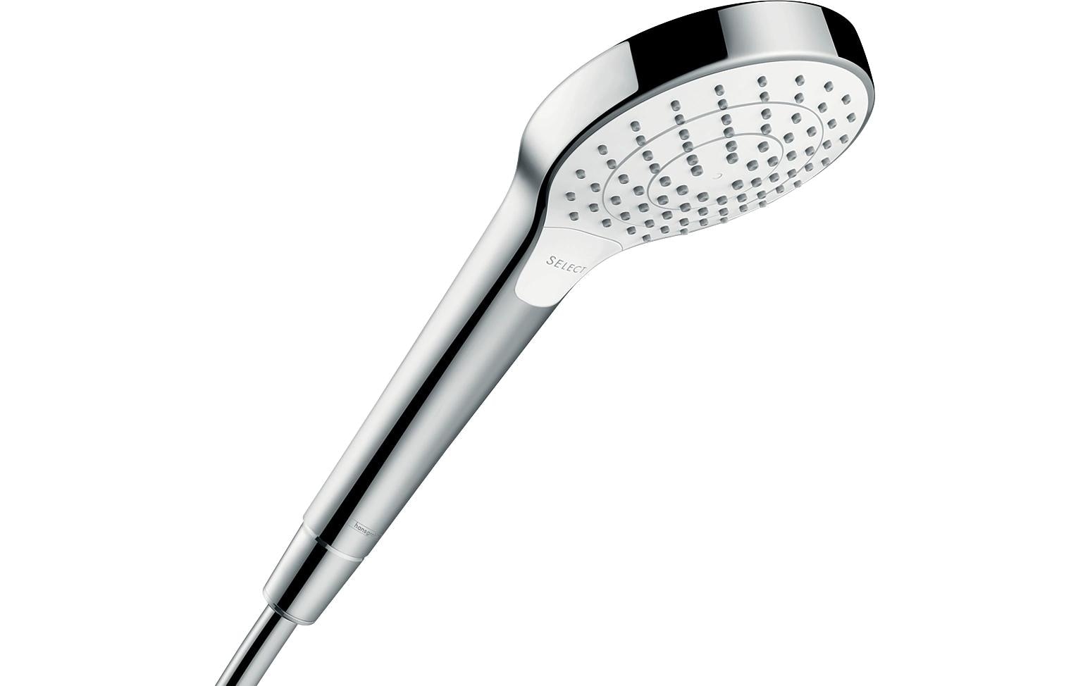 hansgrohe Handbrause »Croma Select S« 11cm, Weiß/chrom