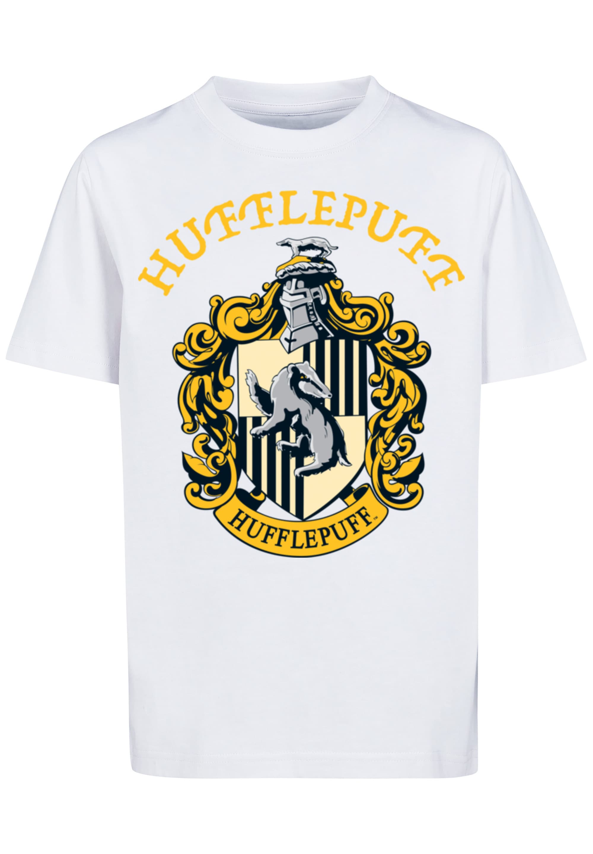 F4NT4STIC T-Shirt »Harry Potter Hufflepuff Crest«, Print