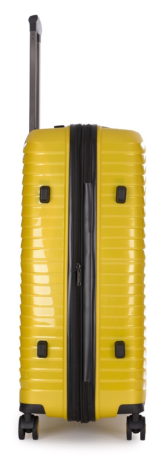 Stratic Trolley »BRIGHT+ Koffer L«, (1 St.), 4 Rollen, Hartschalenkoffer Trolley TSA-Zahlenschloss STRATIC CONNECT NFC-Chip