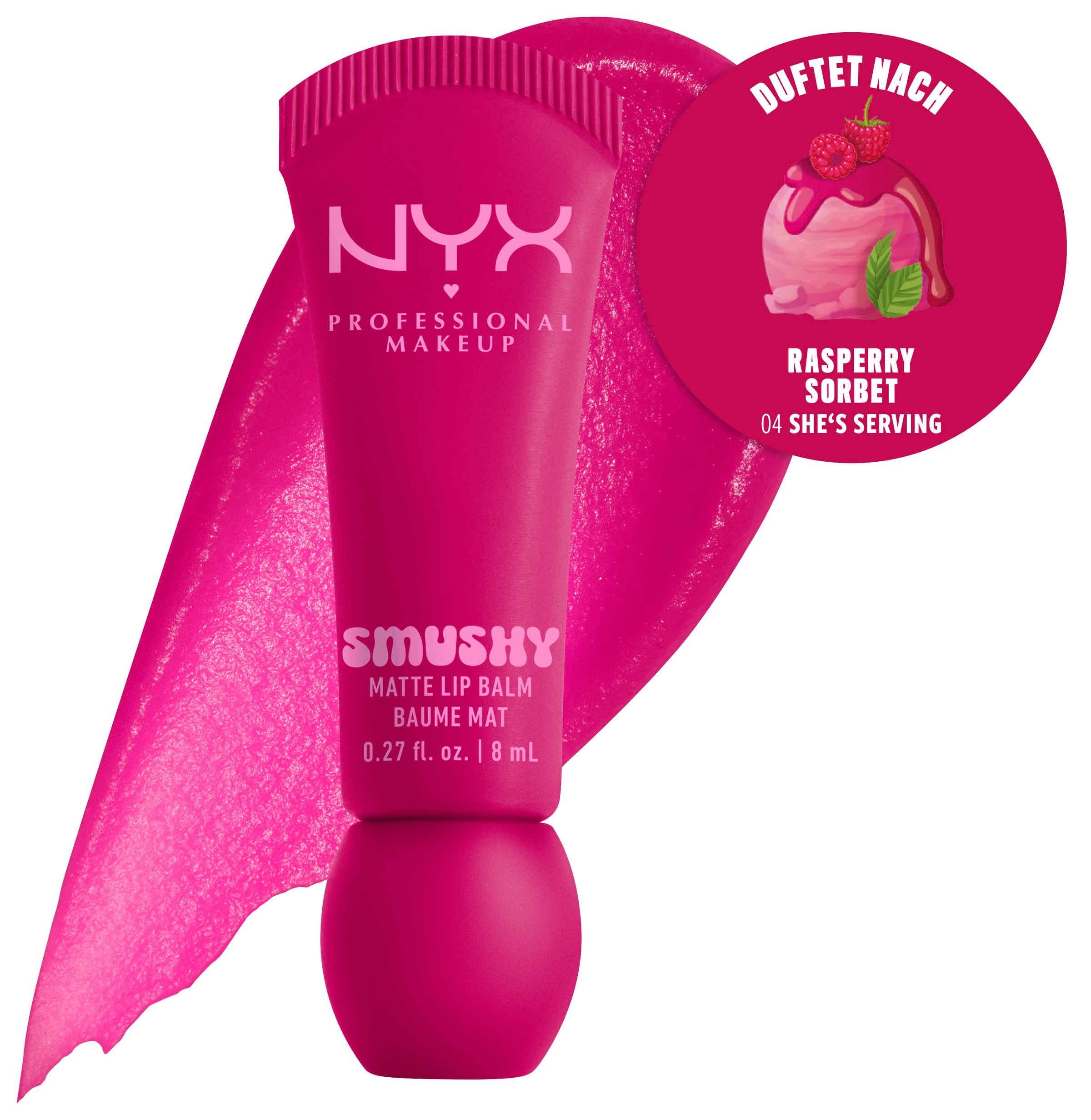 NYX Lippenbalsam »NYX Professional Makeup Smushy Matte Lip Balm«