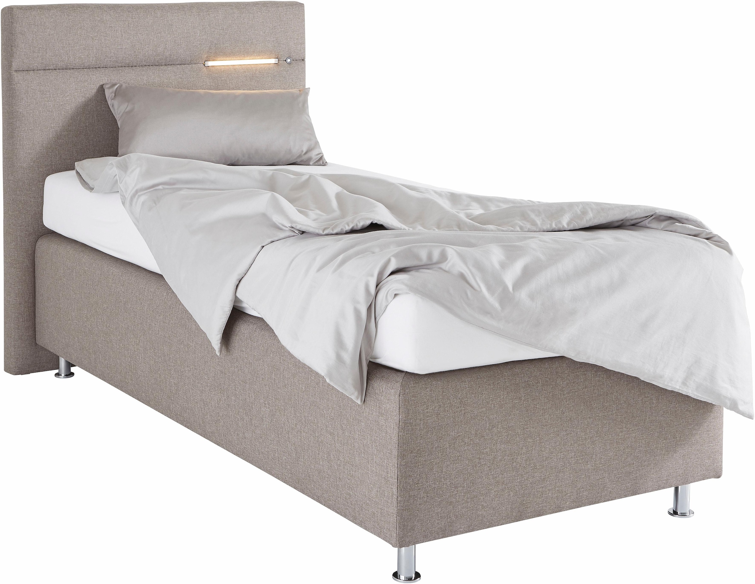 Westfalia Schlafkomfort Boxspringbett, wahlweise mit LED-Beleuchtung günstig online kaufen