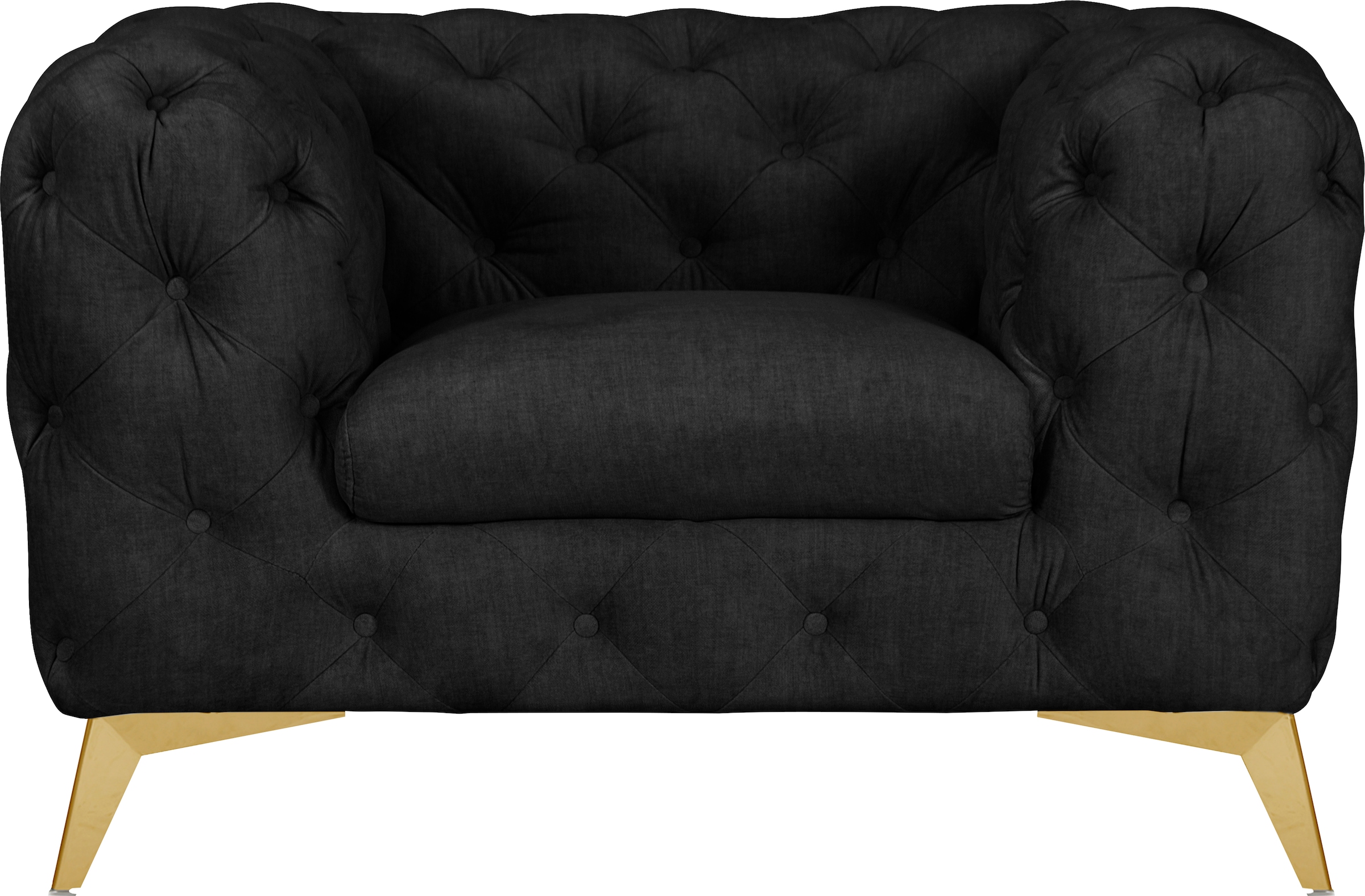 Home affaire Chesterfield-Sessel "Glynis Sessel" aufwändige Knopfheftung, m günstig online kaufen