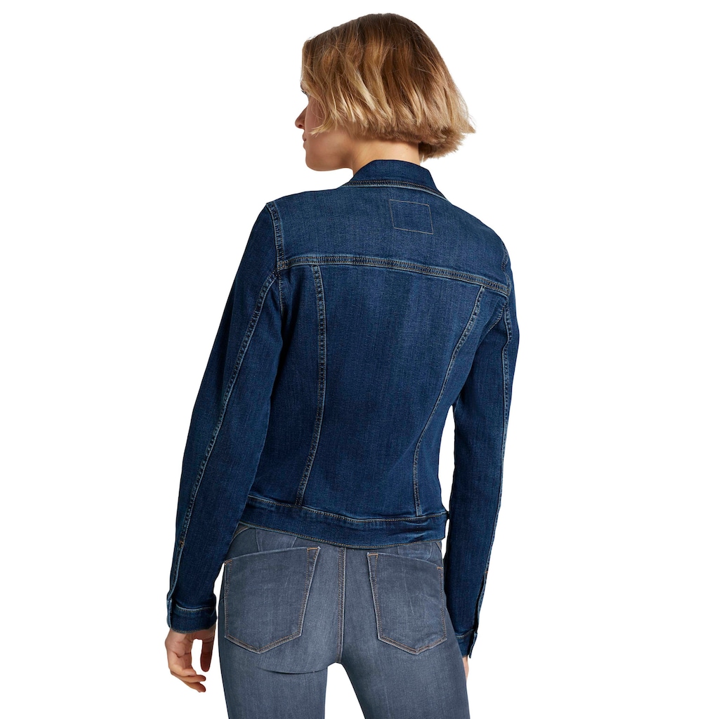 TOM TAILOR Denim Jeansjacke, mit Brusttaschen