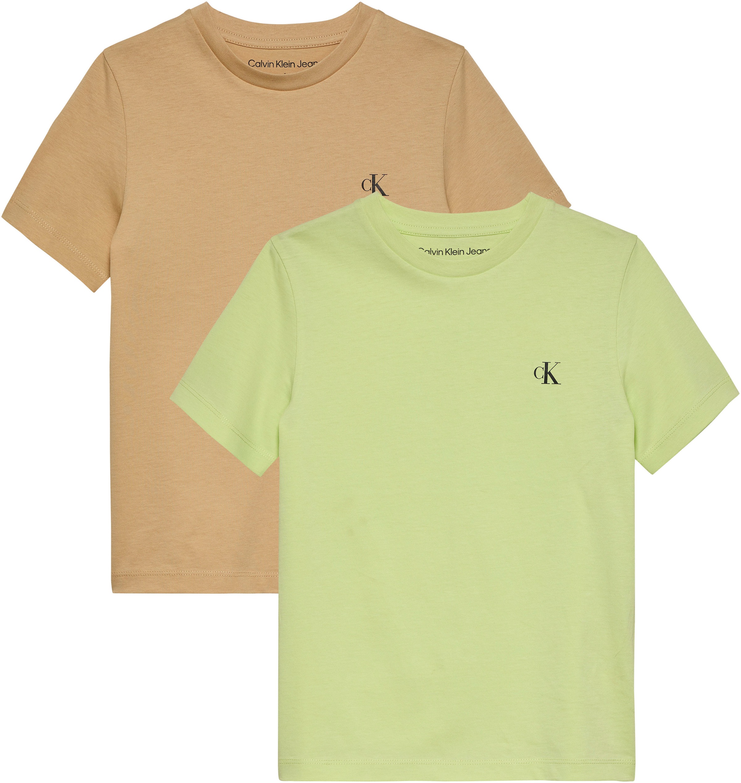 Calvin Klein für MONOGRAM Logodruck »2-PACK ▷ TOP«, BAUR | Jeans mit T-Shirt