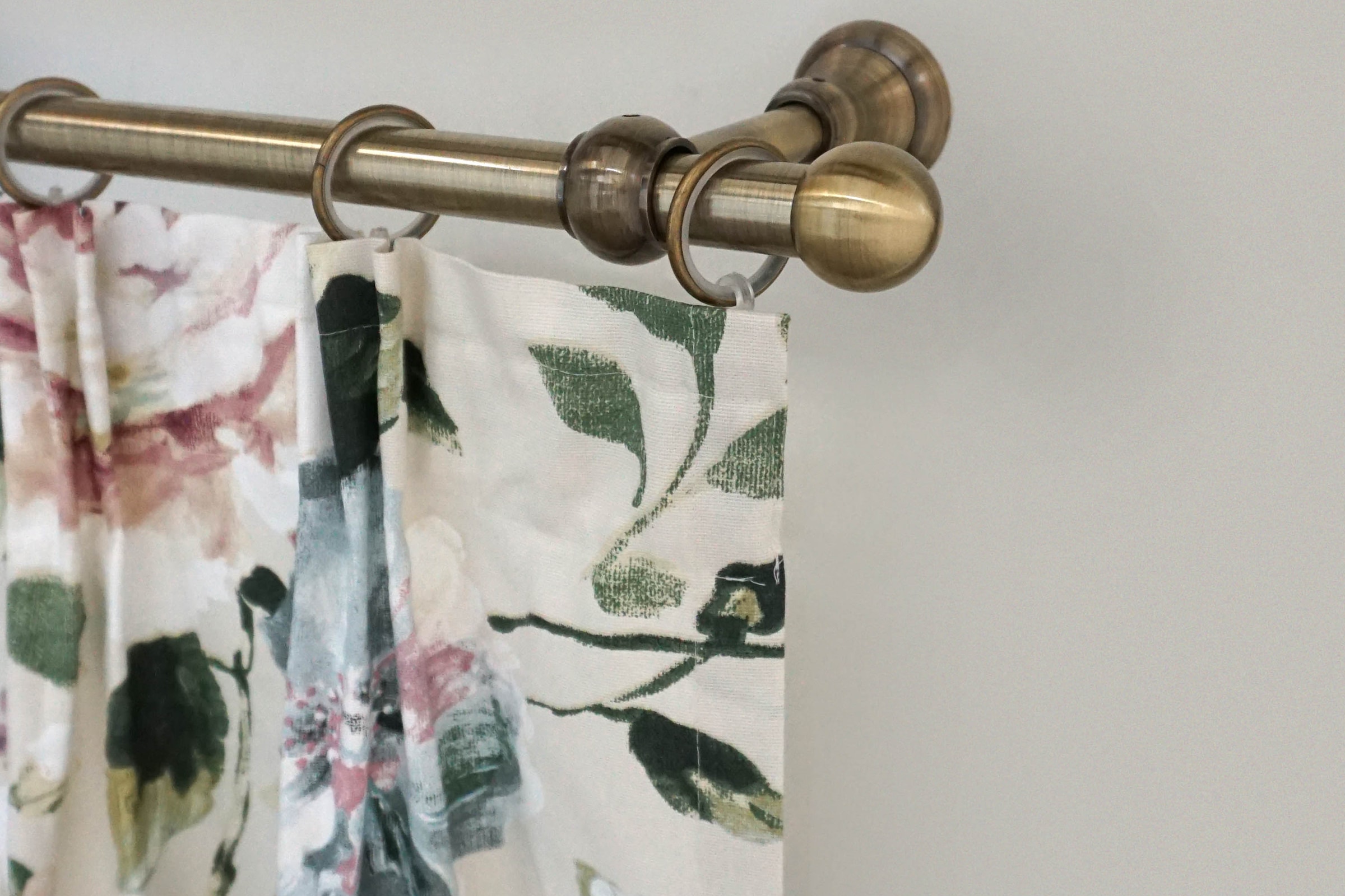 GARESA Gardinenstange "ANDREA" Ø 20 mm 1 läufig-läufig Wunschmaßlänge Vorha günstig online kaufen