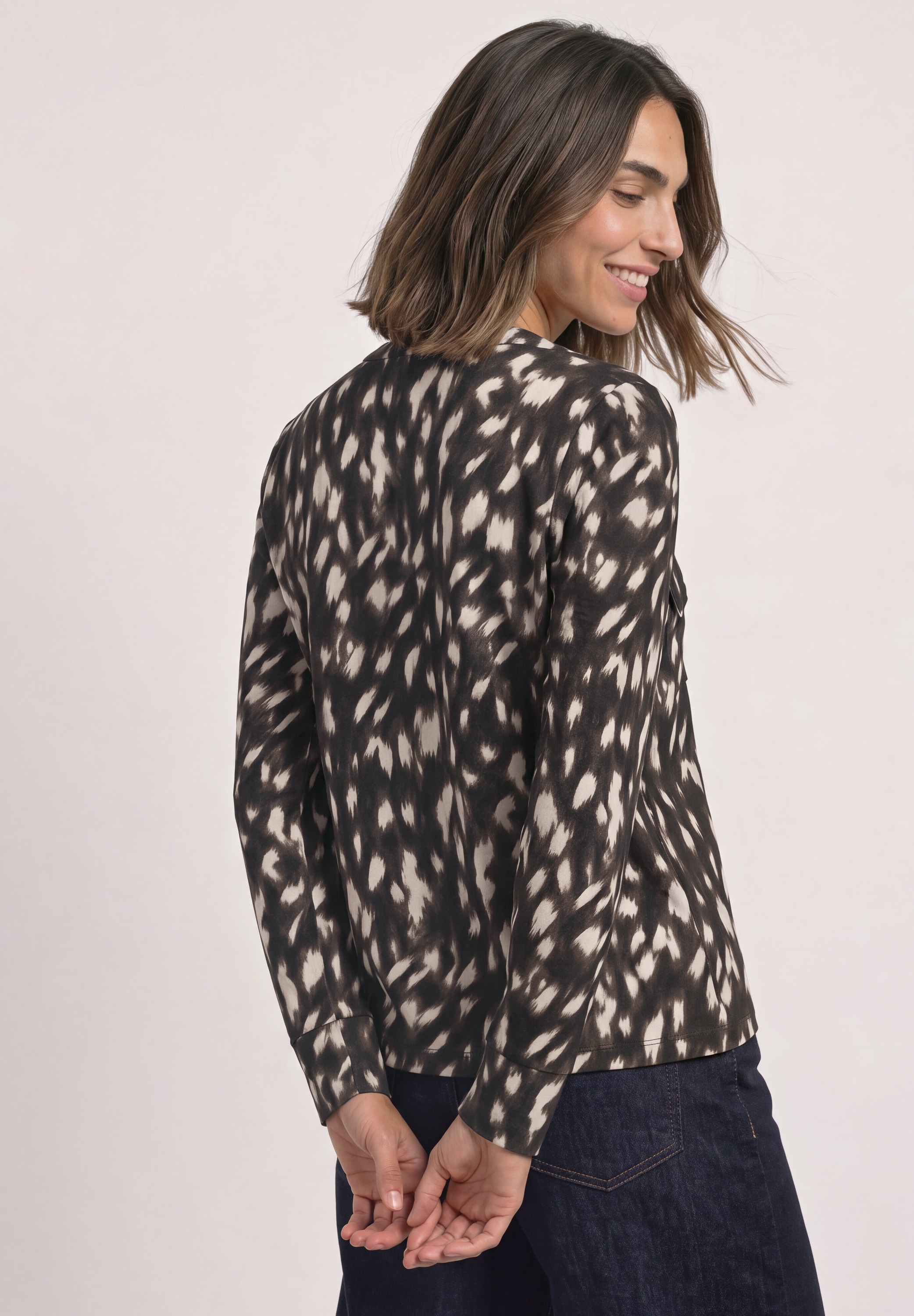 STREET ONE Langarmshirt mit Muster