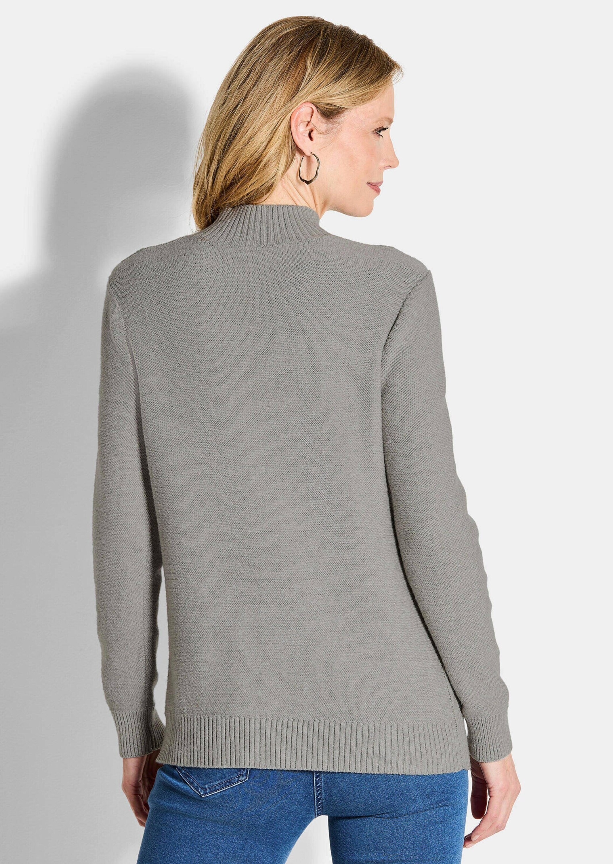 GOLDNER Strickpullover »Strickpullover mit Zopfmuster«