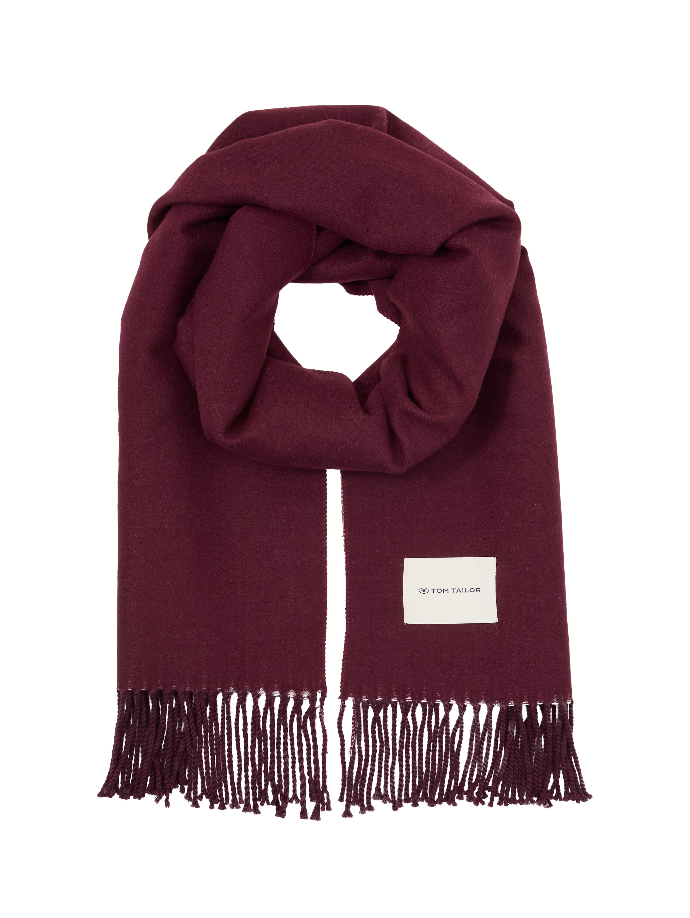 TOM TAILOR Schal mit Fransen günstig online kaufen