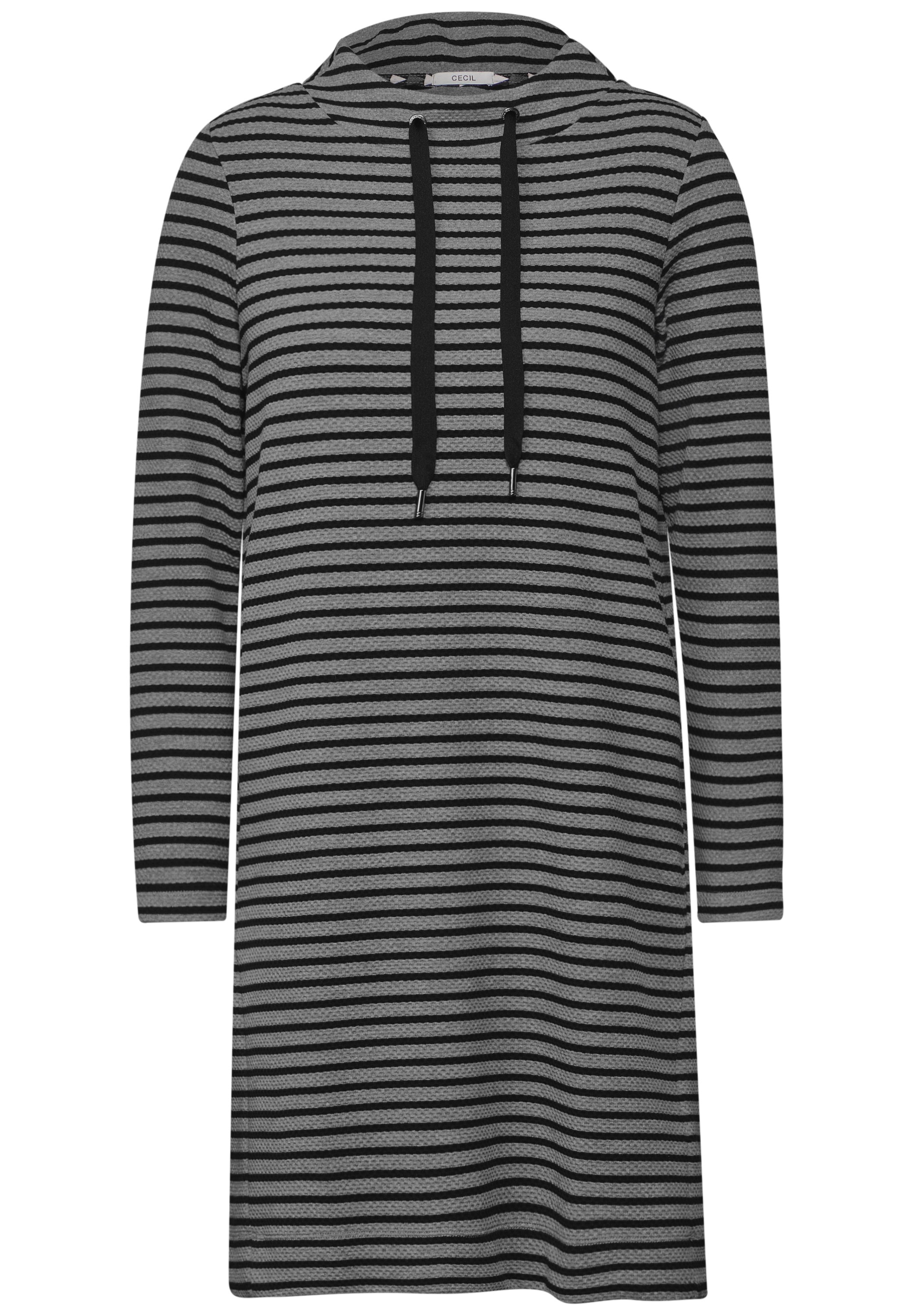 Thumbnail - Cecil Sweatkleid Ohne Taschen knielang