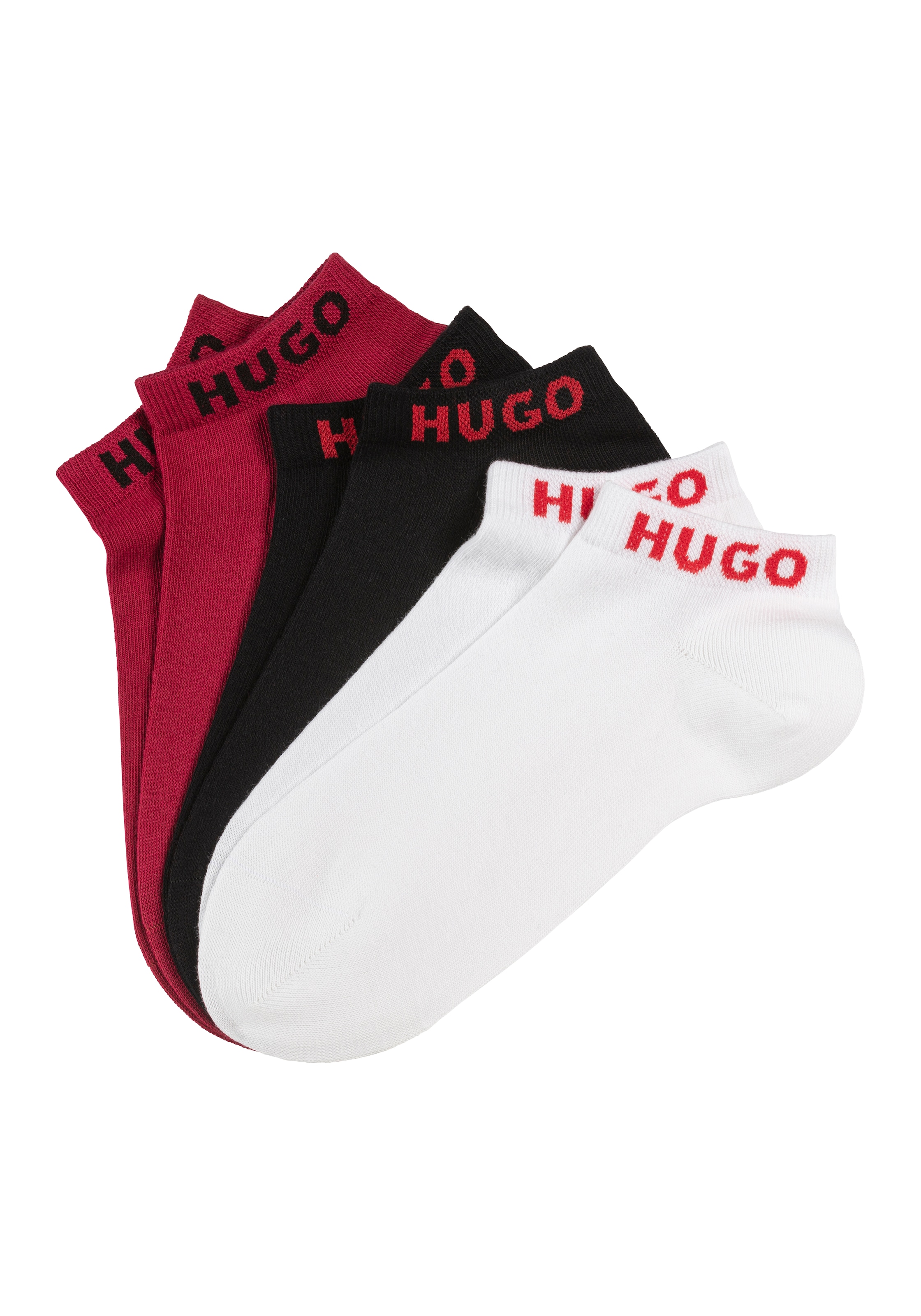 Socken »3P AS UNI COL CC W«, (Packung, 3 Paar, 3er), mit Logoschriftzug