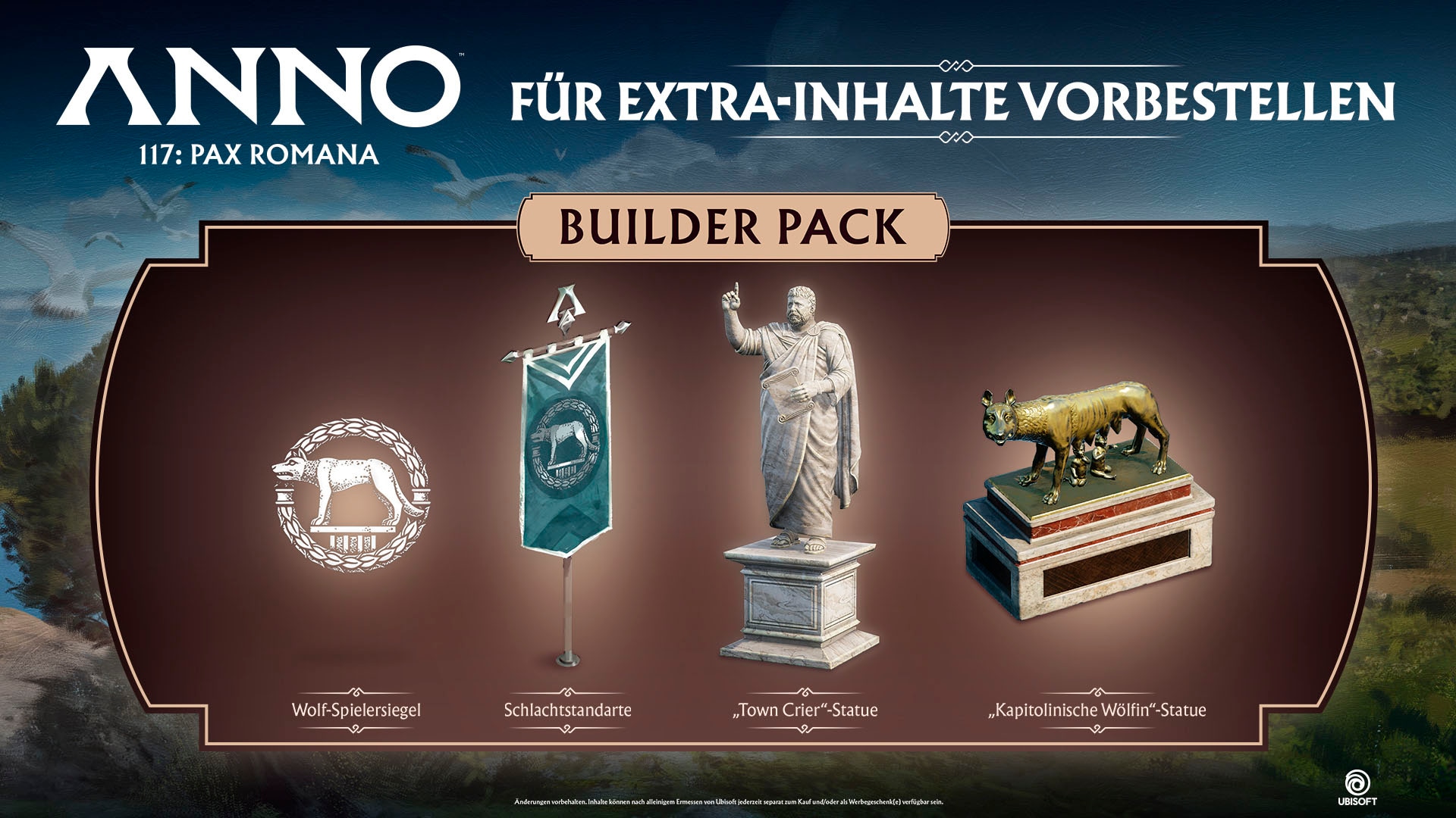 UBISOFT Spielesoftware »Anno 117: Pax Romana Tribun Edition«, PC