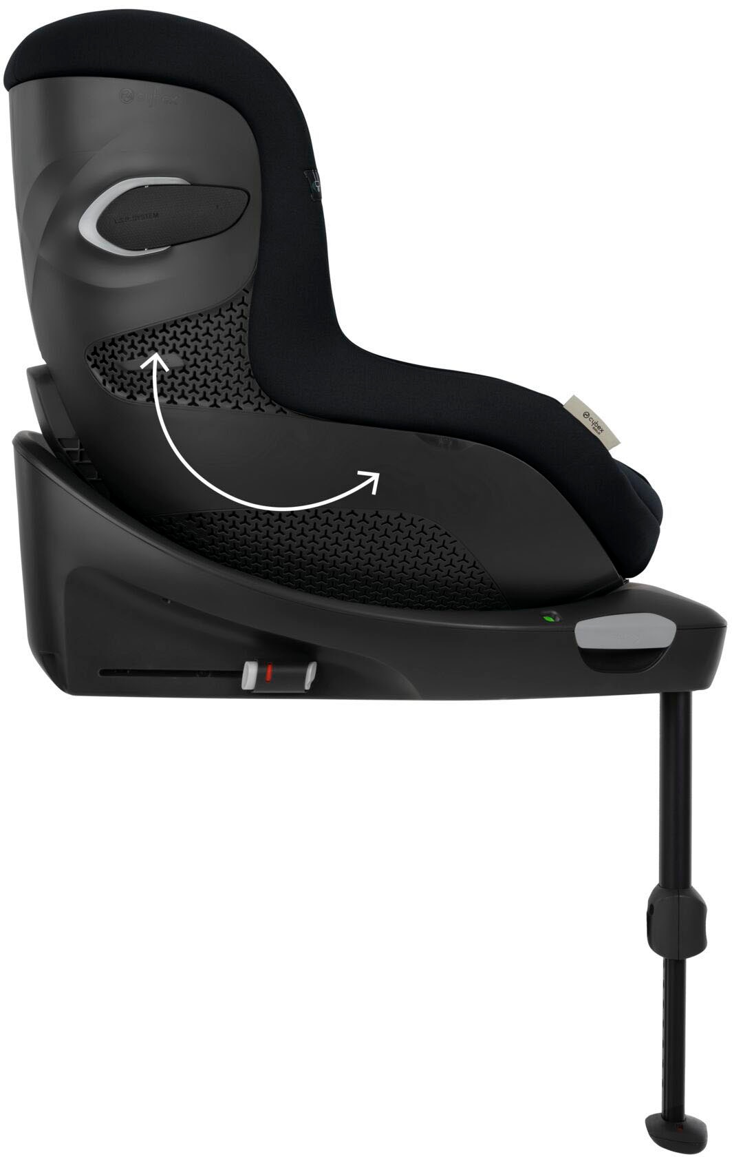 Cybex Autokindersitz »Sirona Gi i-Size Plus, moon black«, inklusive Base