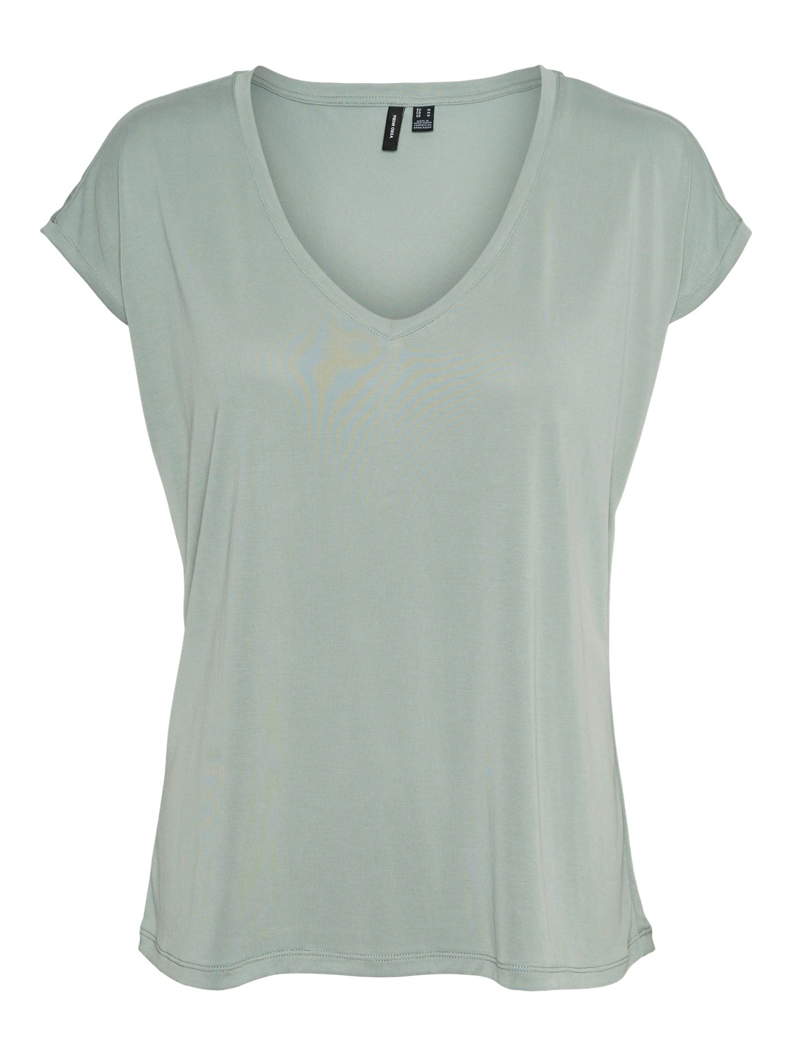 Vero Moda V-Shirt "VMFILLI SS V-NECK TEE GA NOOS" Materialmix, relaxed fit günstig online kaufen