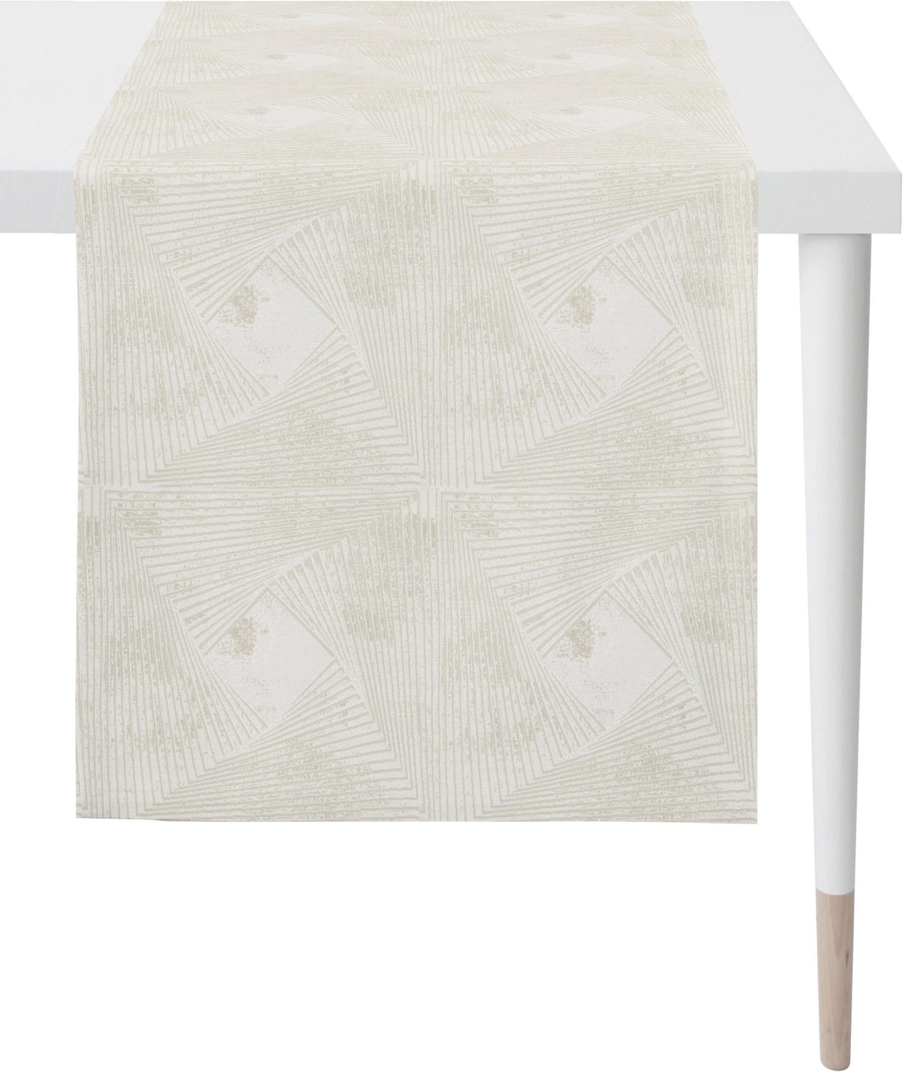 APELT Tischläufer "1307 Loft Style, Jacquard" Fleckschutz günstig online kaufen