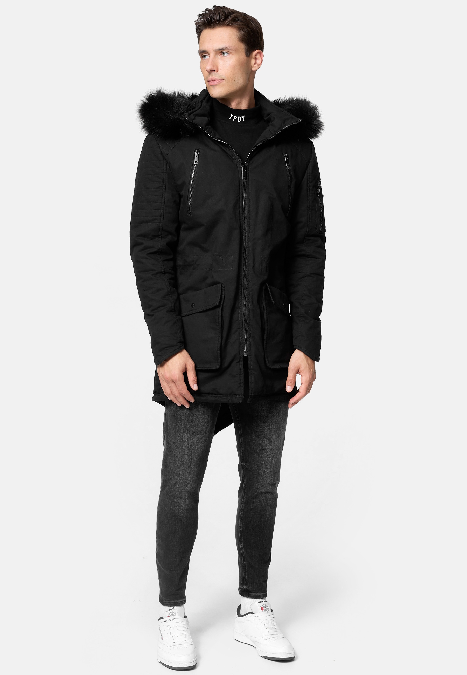 trueprodigy Parka »Harvey mit abnehmbarer Kapuze« mit Kapuze