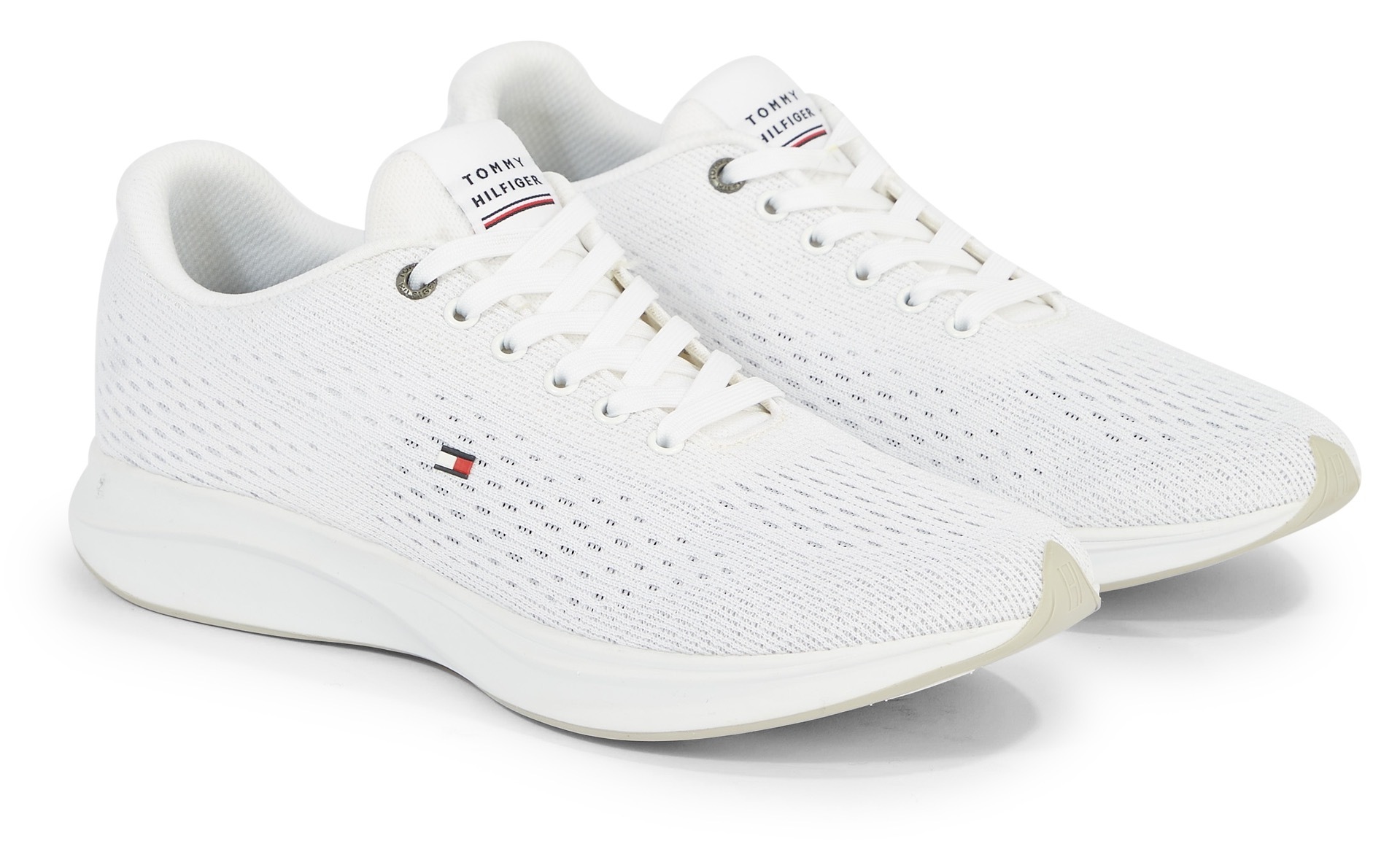 Tommy Hilfiger Sneaker »LIGHTWEIGHT RUNNER KNIT«, mit dezenten Logoflag