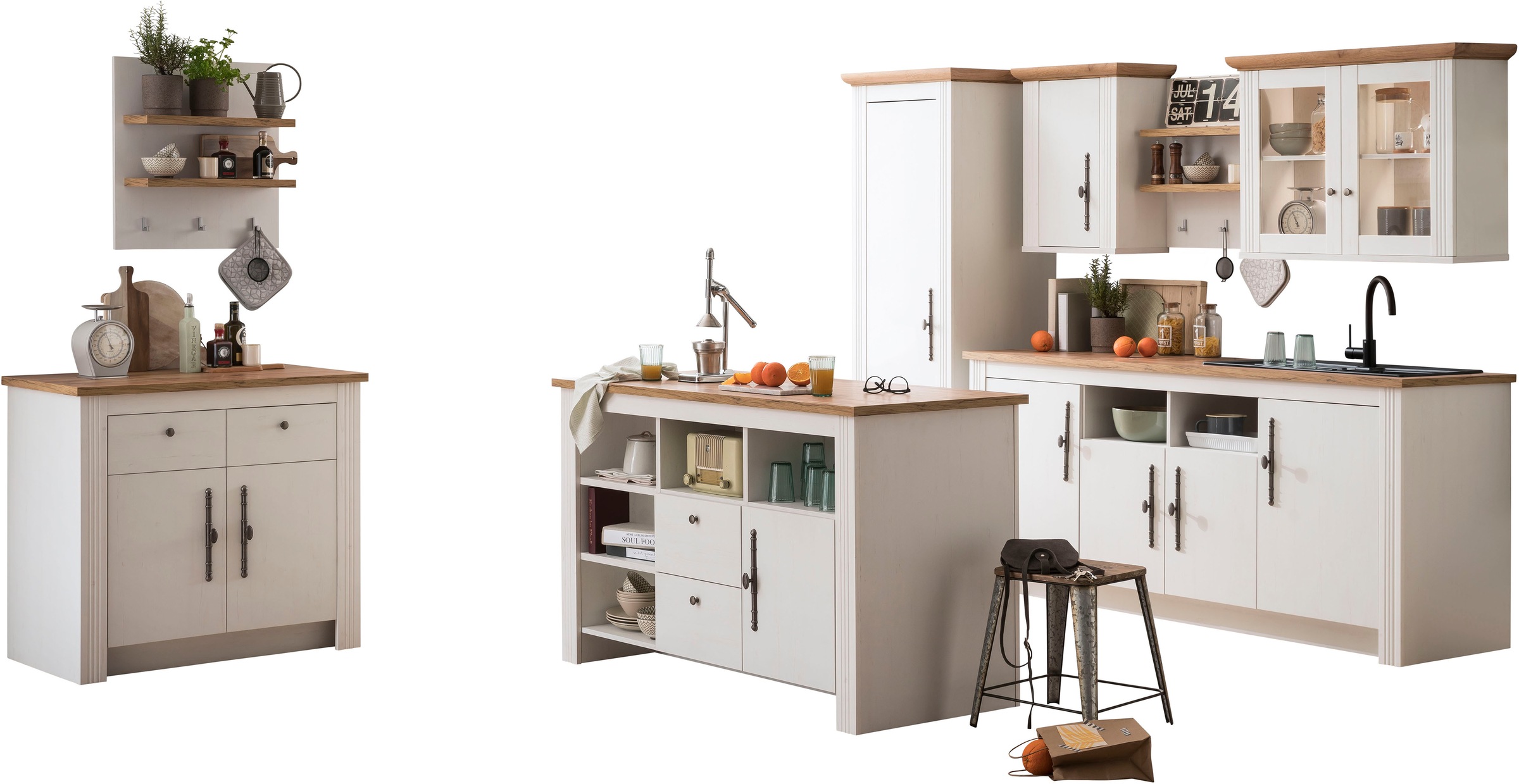 OTTO home Küche "KS-Westminster" Breite 366 cm, ohne E-Geräte günstig online kaufen