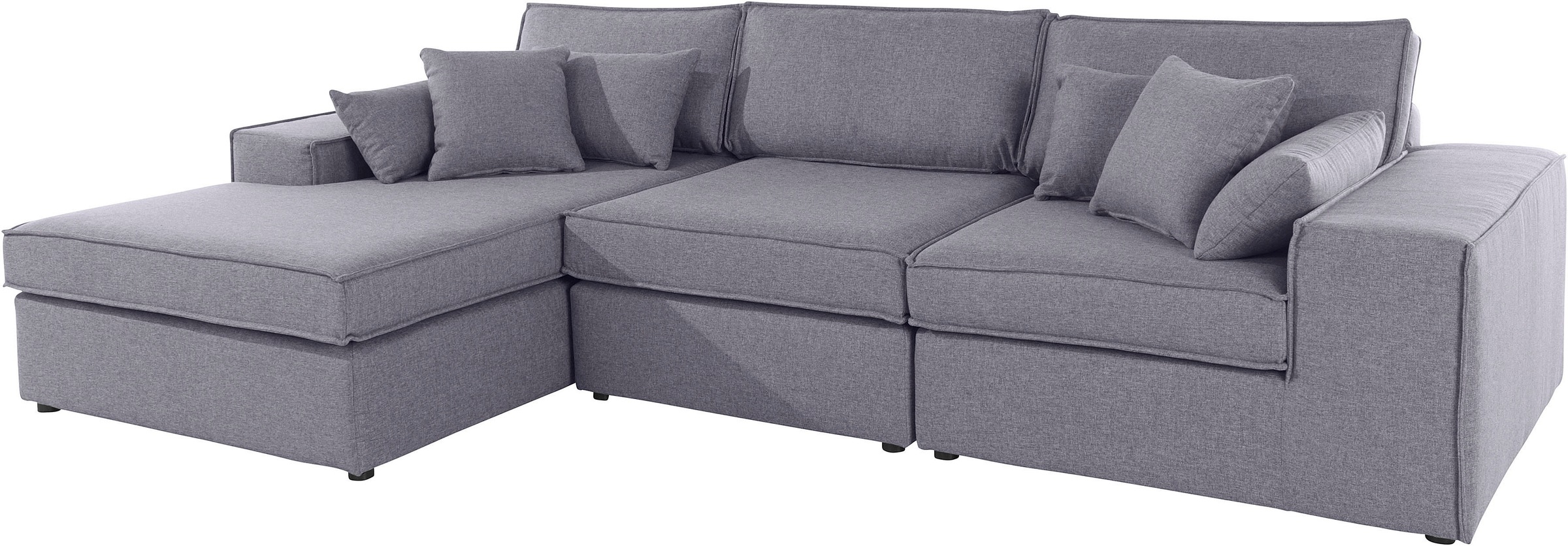 OTTO home Ecksofa "Florid L-Form" 3 Teile, bestehend aus Modulen, viele Bez günstig online kaufen