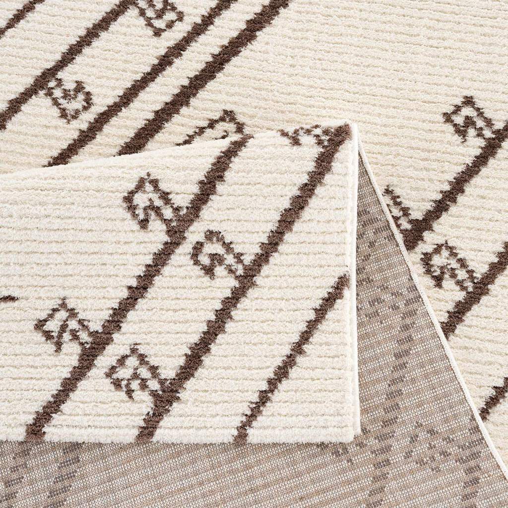 Carpet City Teppich »April 2291«, rechteckig, 10 mm Höhe, Läufer, weich durch Microfaser, Boho Ethno Look, Wohnzimmer