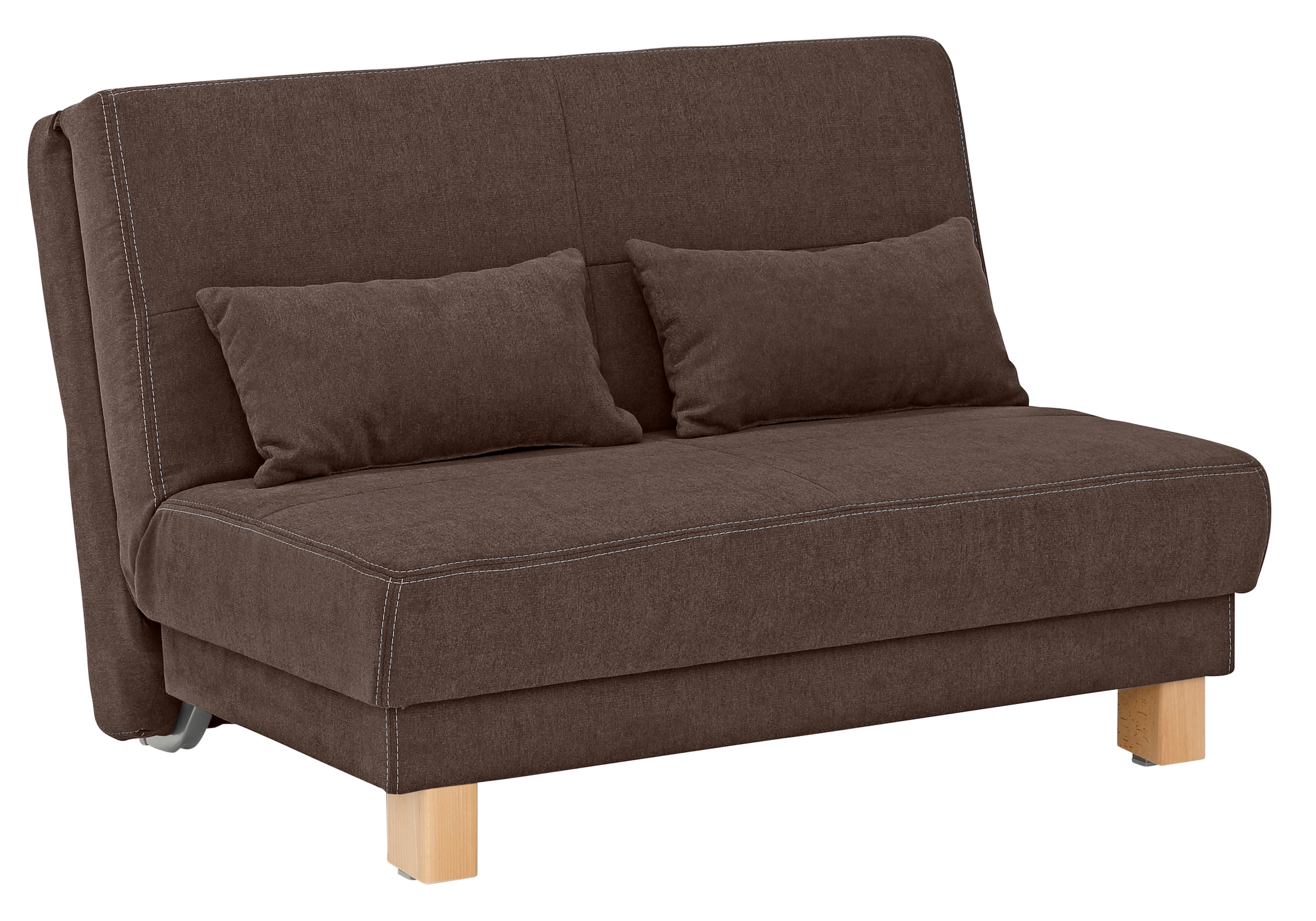 Home affaire Schlafsofa »Gina«, vom Sofa zum Bett mit einem Handgriff, in 4 Breiten, Nierenkissen