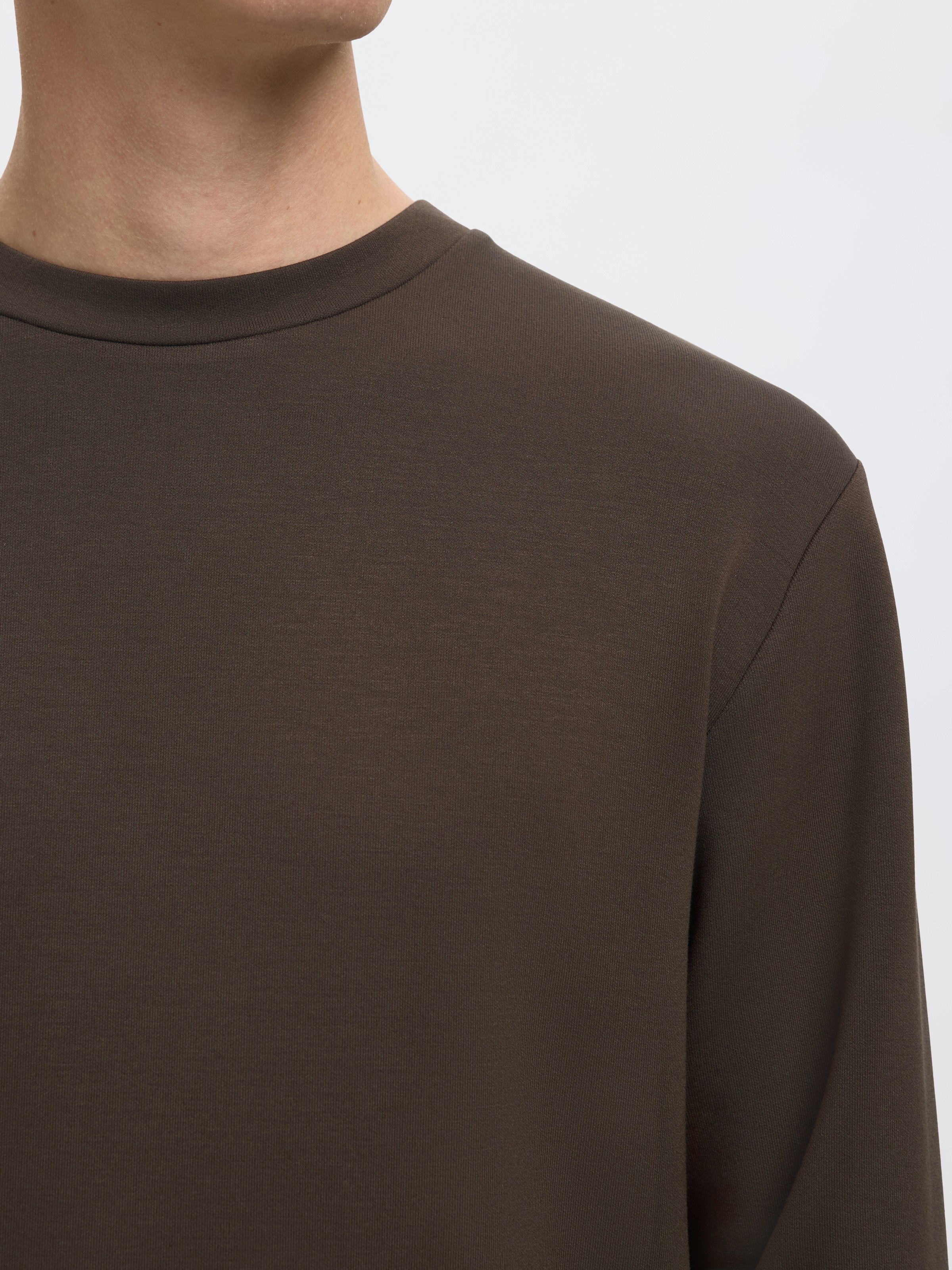 SELECTED Sweatshirt "SLHEMANUEL SOFT CREW NECK SWEAT NOOS" günstig online kaufen