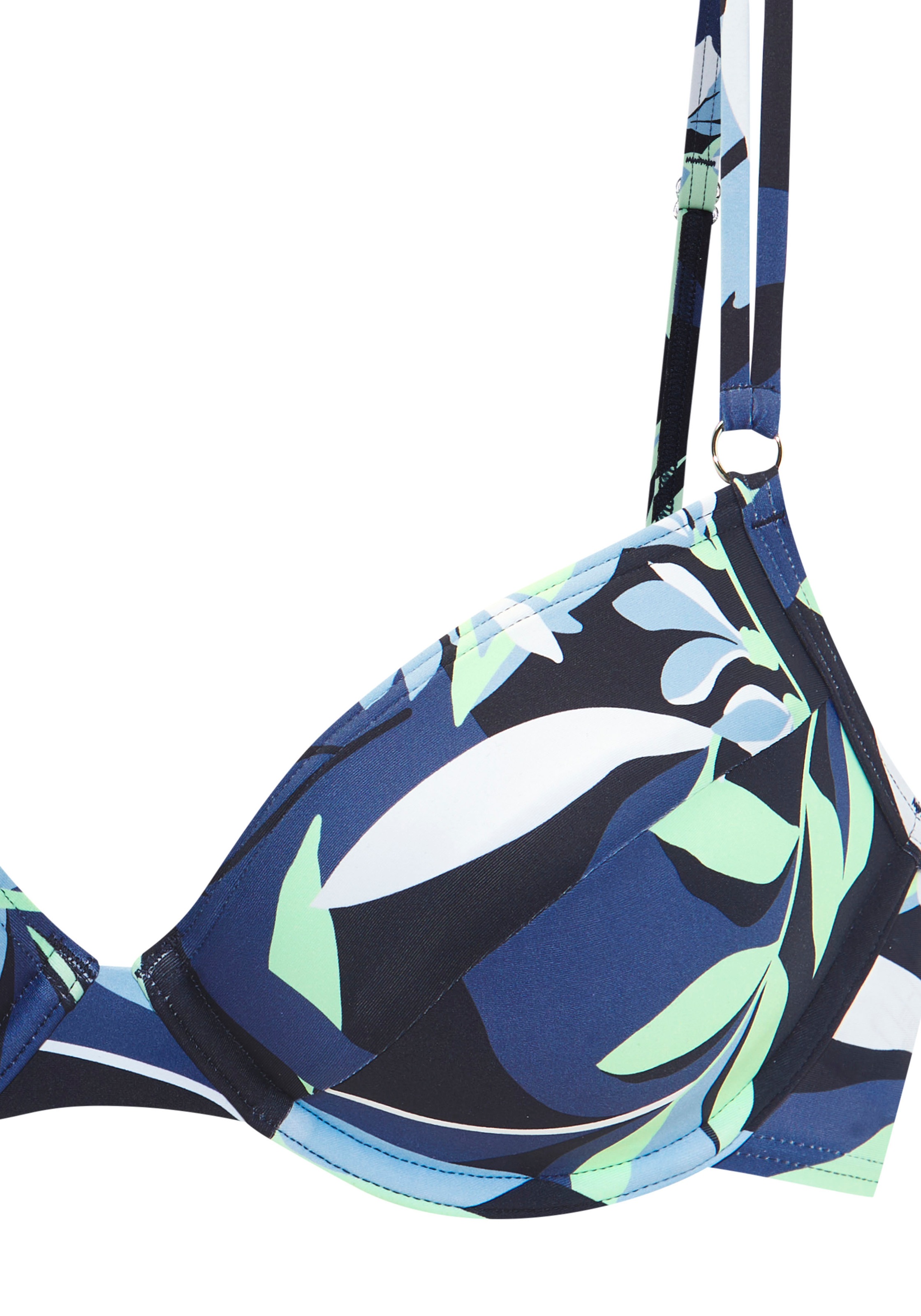 Thumbnail - Sunseeker Bügel-Bikini "Allis" mit kleinen Zierringen am Top