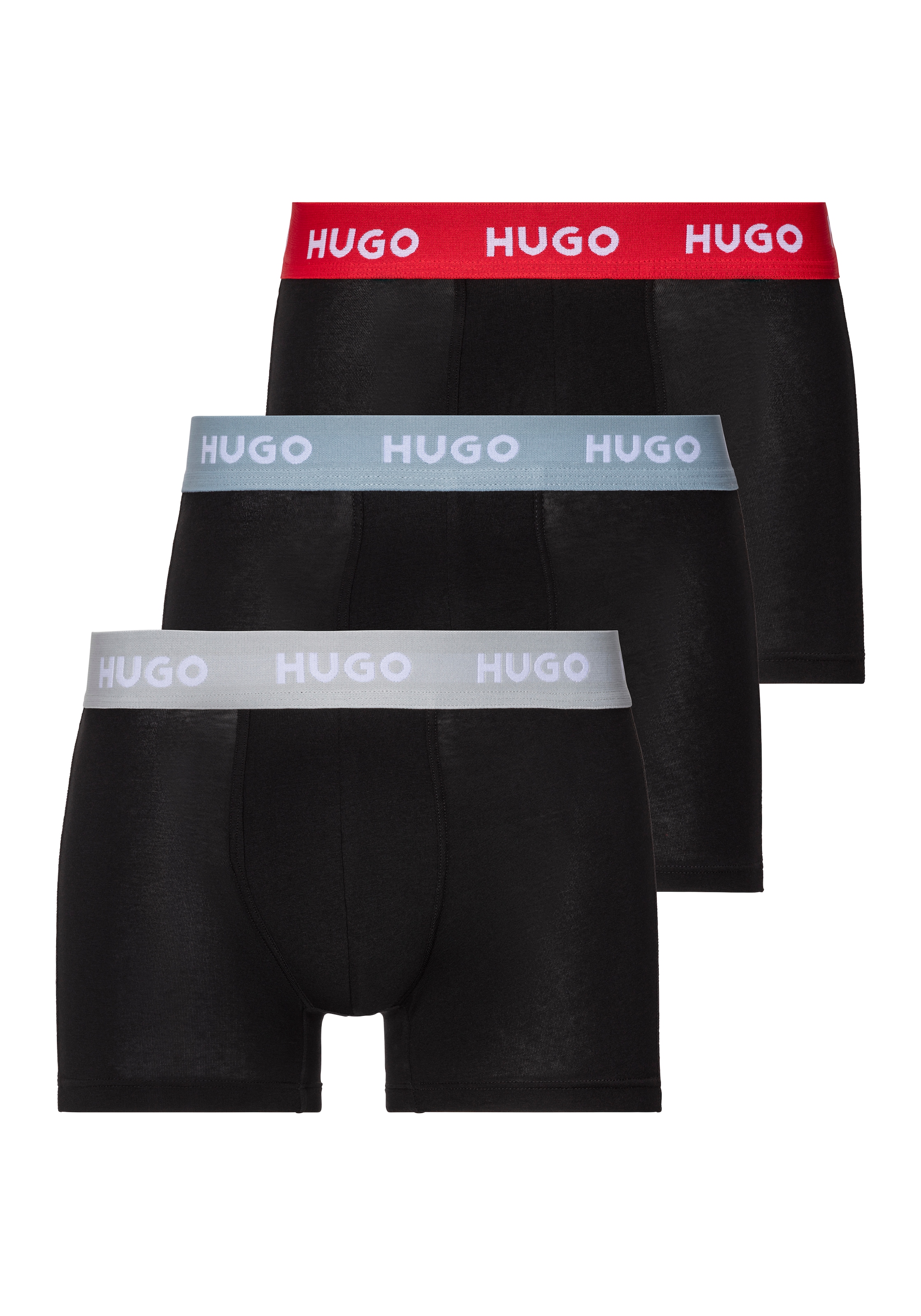 HUGO Underwear Boxer, (3 St., 3er), mit elastischem Bund günstig online kaufen