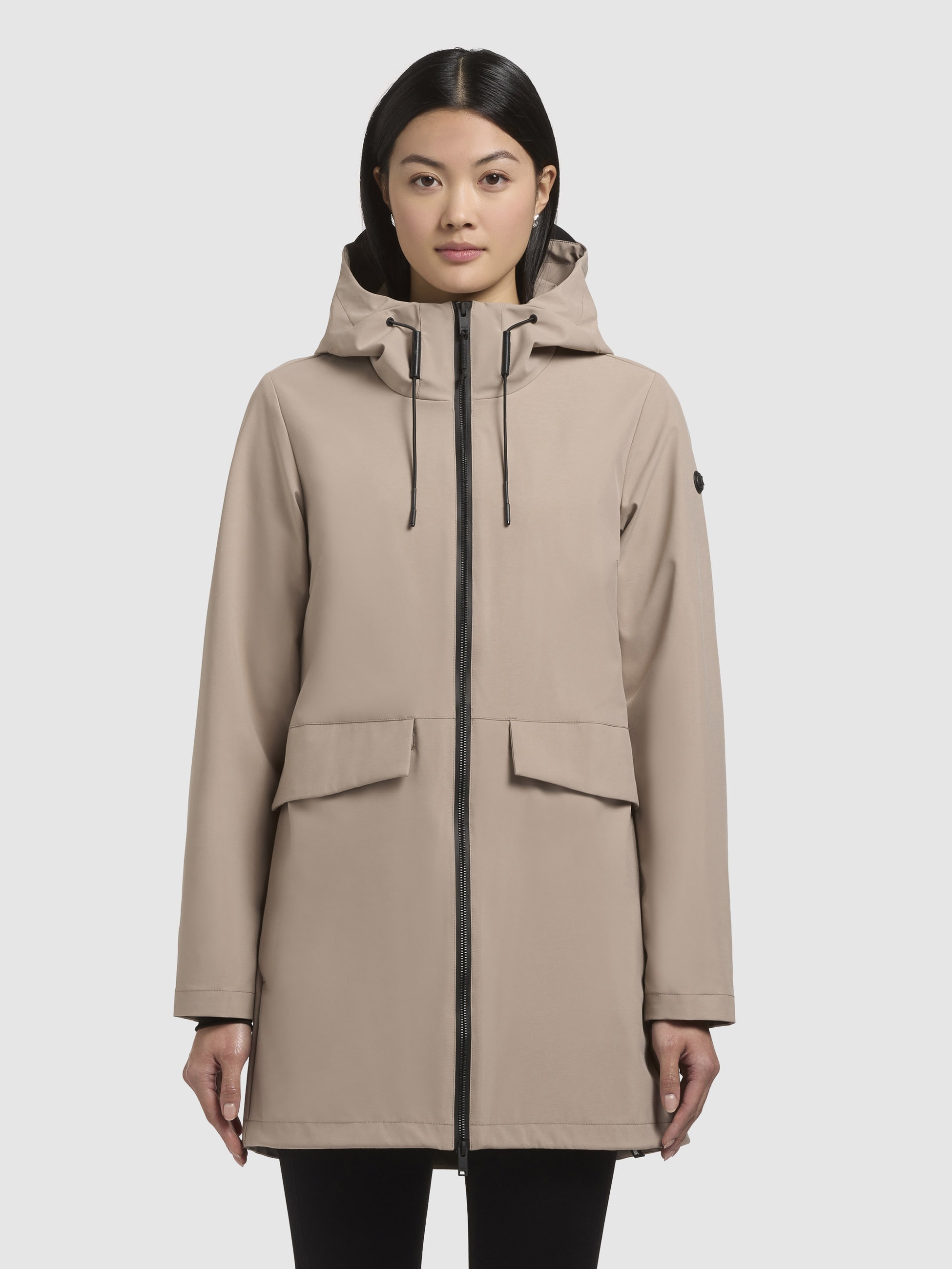 khujo Anorak »YONI«, mit Kapuze