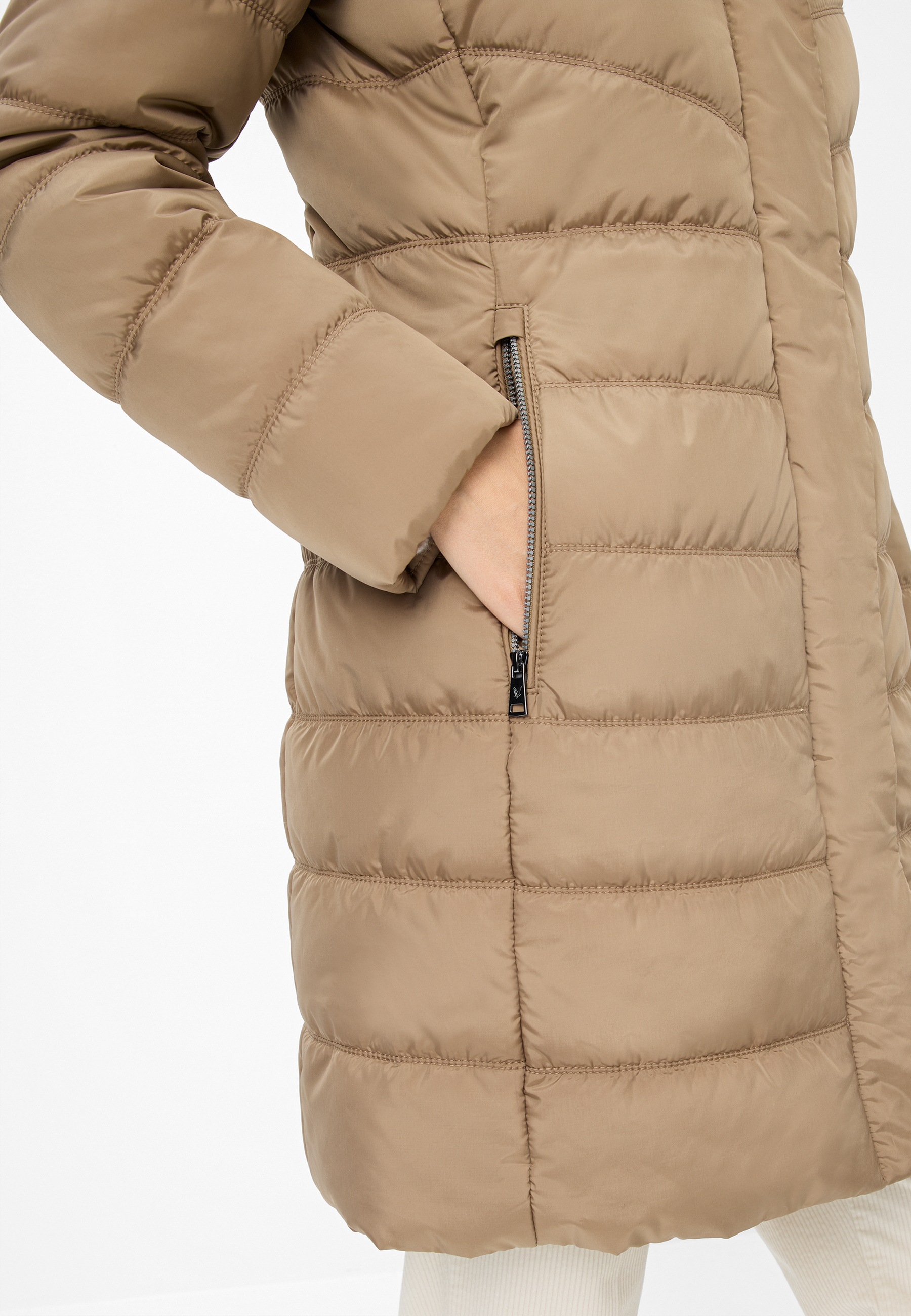 Thumbnail - Fuchs Schmitt Steppmantel "Steppkurzmantel" mit Kapuze