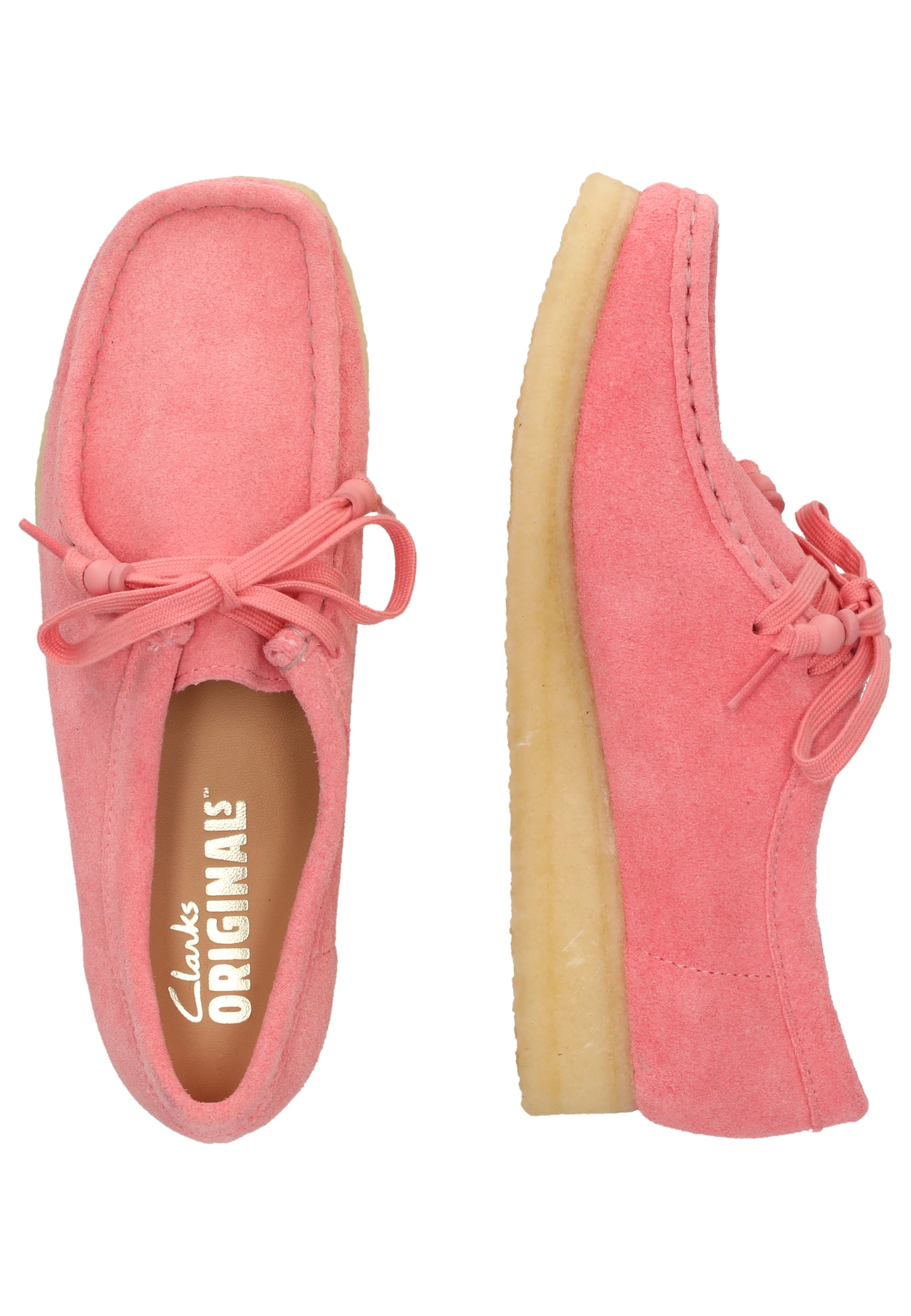 Clarks Mokassin »Wallabee«, aus hochwertigem Veloursleder
