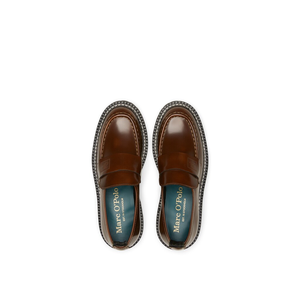 Marc O'Polo Loafer »auf Bulky-Sohle«