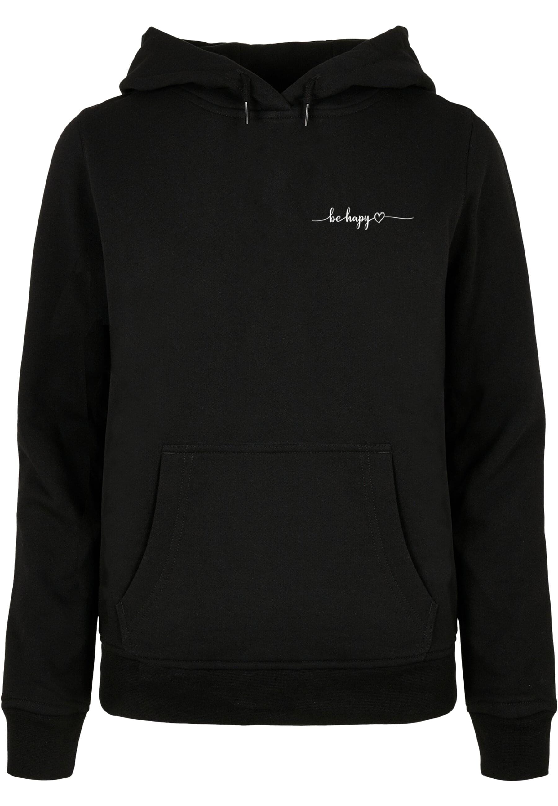 Merchcode Kapuzenpullover "Merchcode Damen Ladies Be Happy Basic Hoody", (1 günstig online kaufen