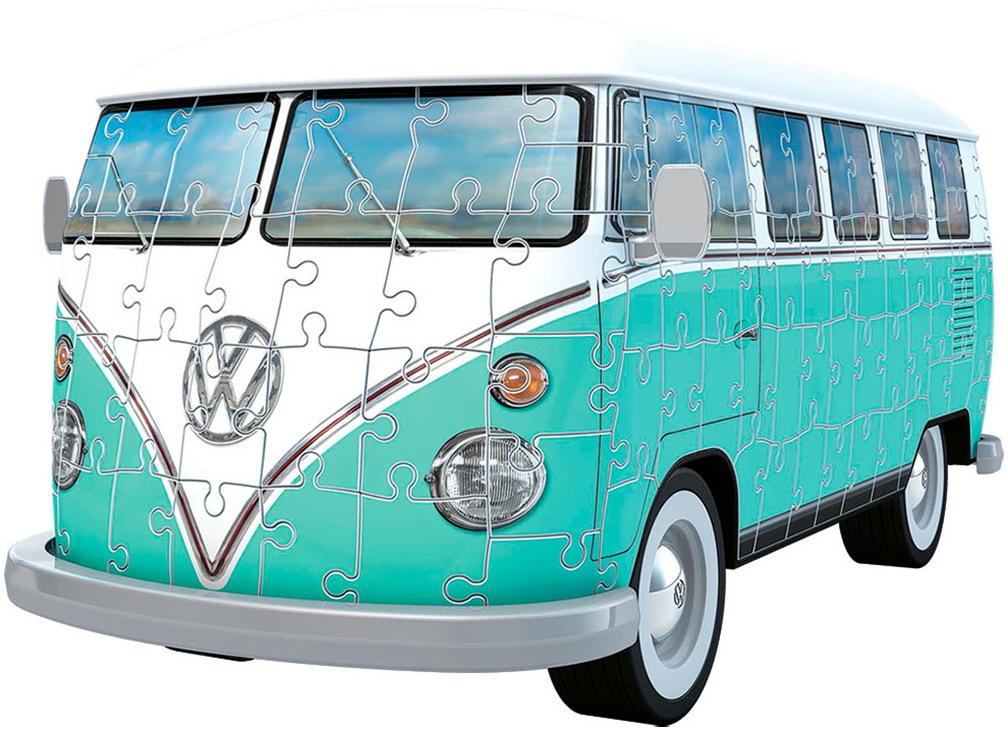 Ravensburger 3D-Puzzle »3D Puzzle Iconics: Volkswagen T1«, Made in Europe
