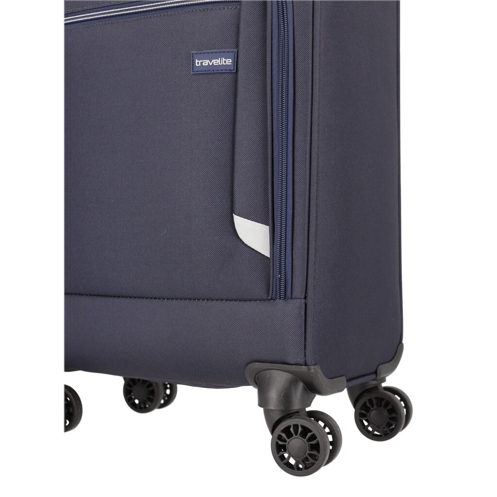 travelite Handgepäck-Trolley »CABIN Underseater/Toploader«, 4 Rollen