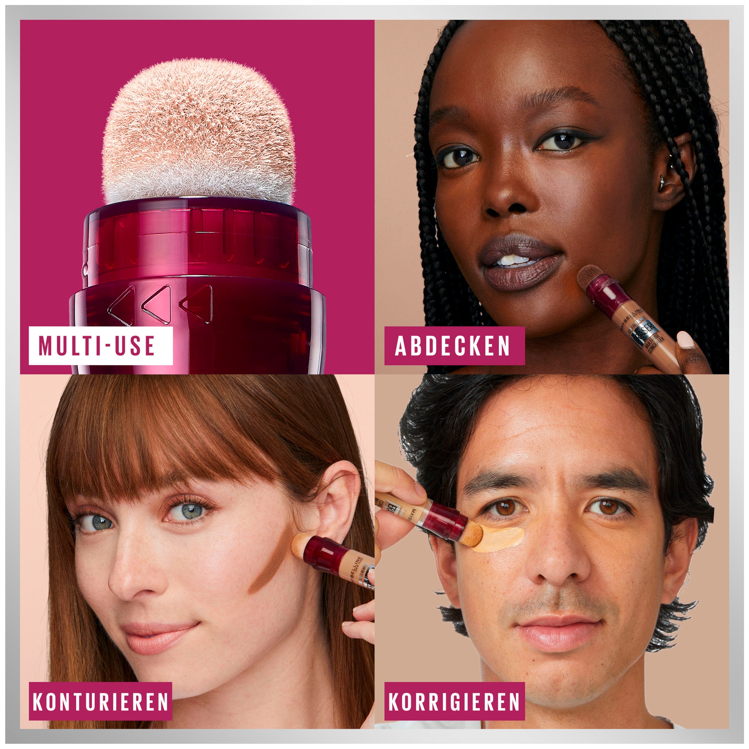 MAYBELLINE NEW YORK Concealer »Instant Anti-Age Effekt«, mit hoher Deckkraft