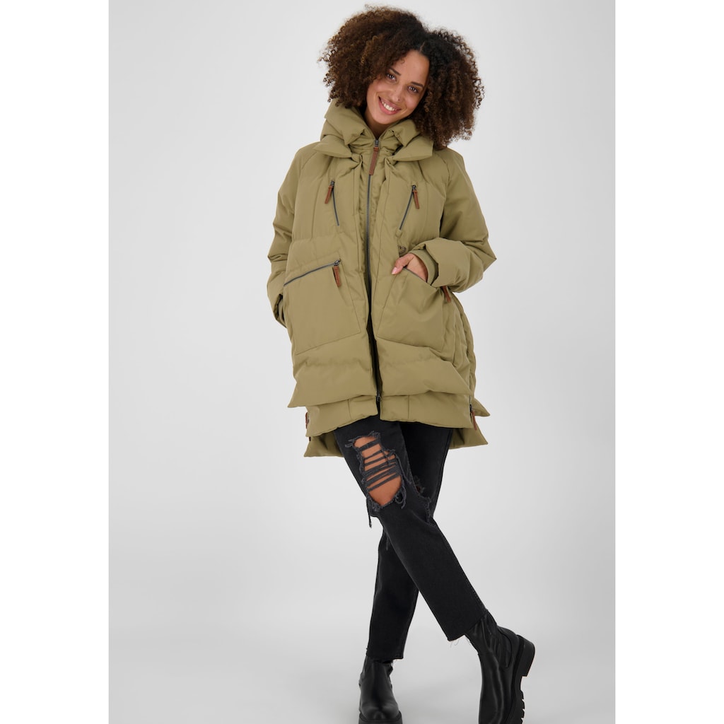 Alife & Kickin Outdoorjacke »JuanitaAK«, mit Kapuze