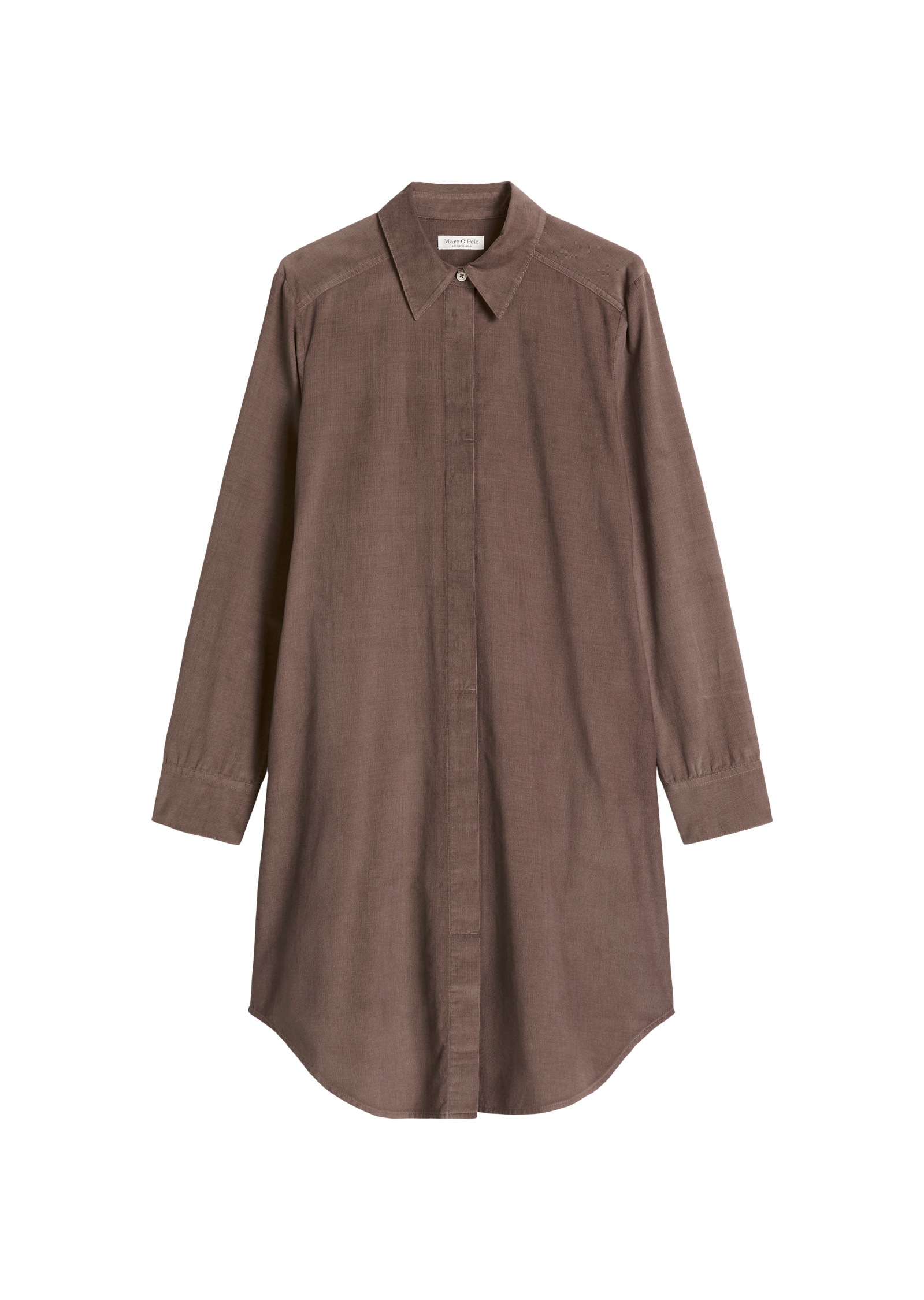 Marc O'Polo Hemdblusenkleid »in samtiger Cord-Qualität«