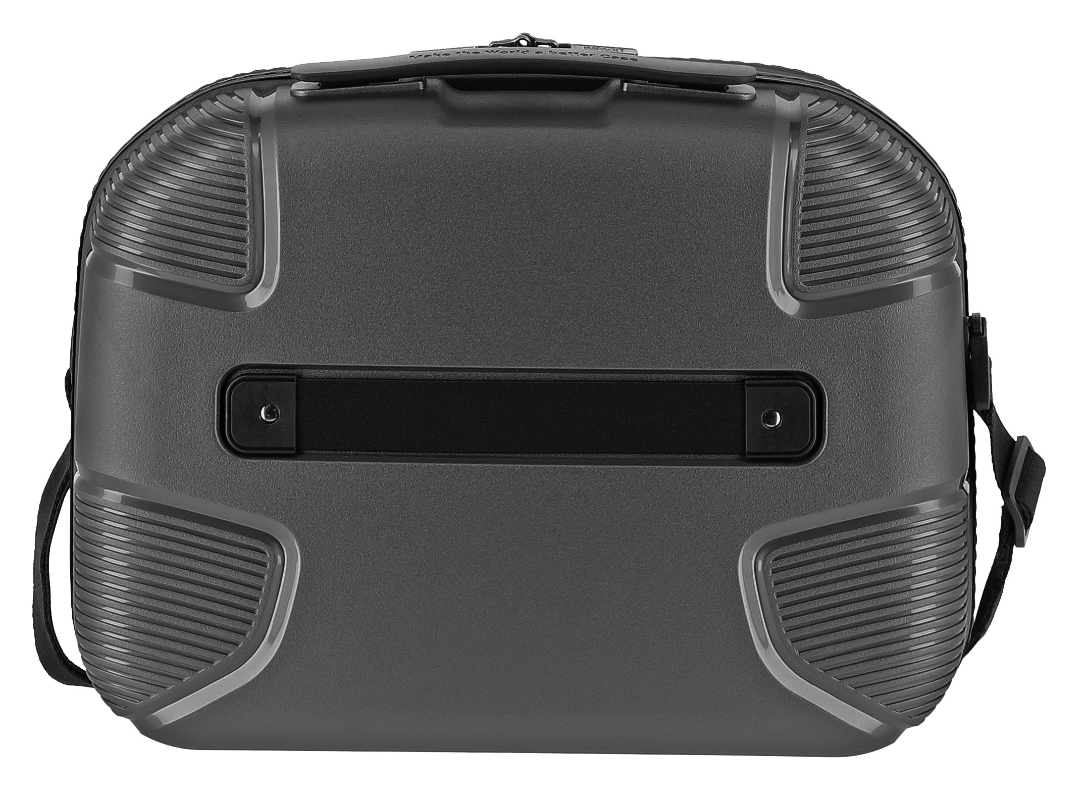 IMPACKT Beautycase »IP1«, Kulturbeutel Hartschale Trolley-Aufsteck-System Tragegurt Laptopfach