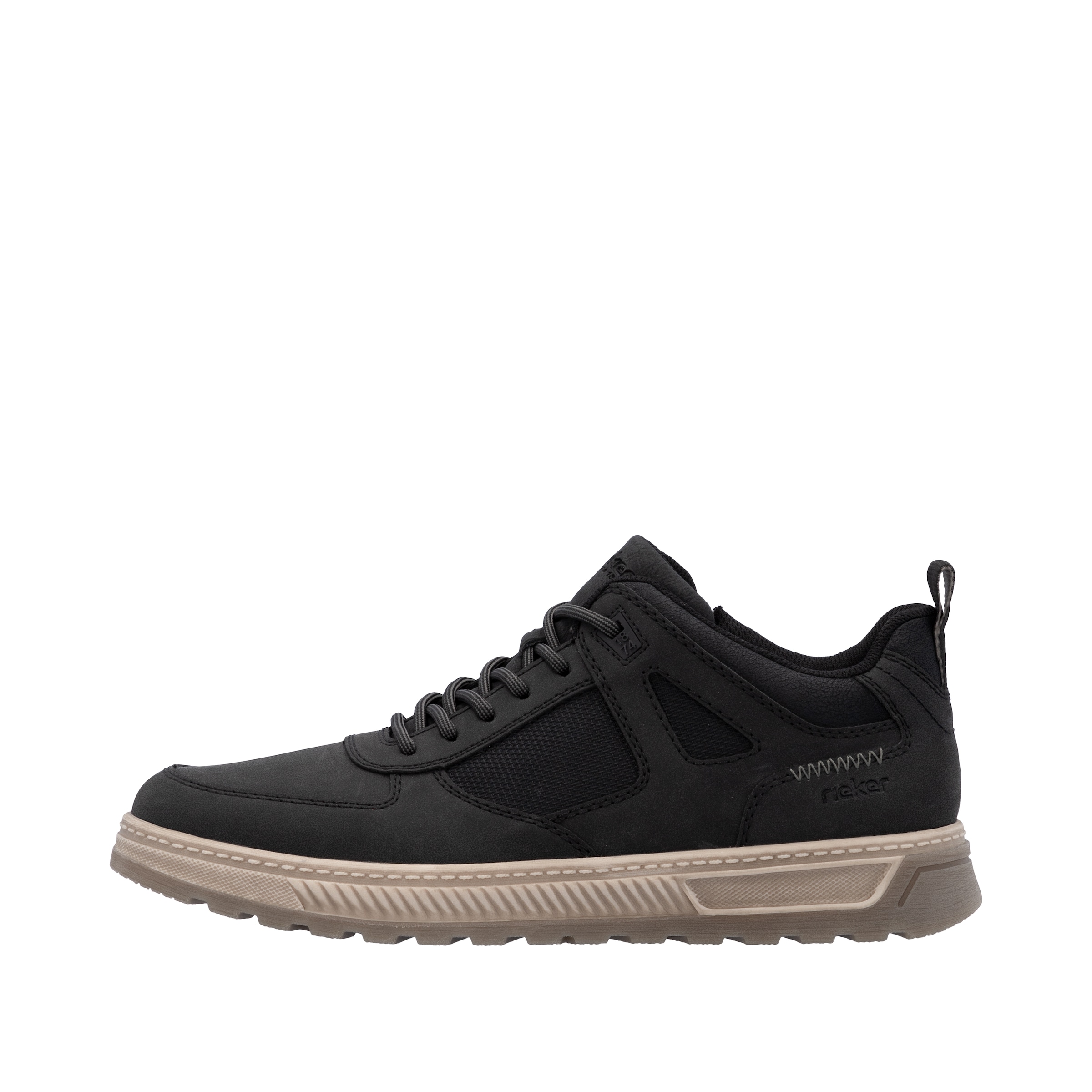 Rieker Sneaker, Schnürschuh, Halbschuh, Outdoorschuh mit gepolstertem Schaftrand