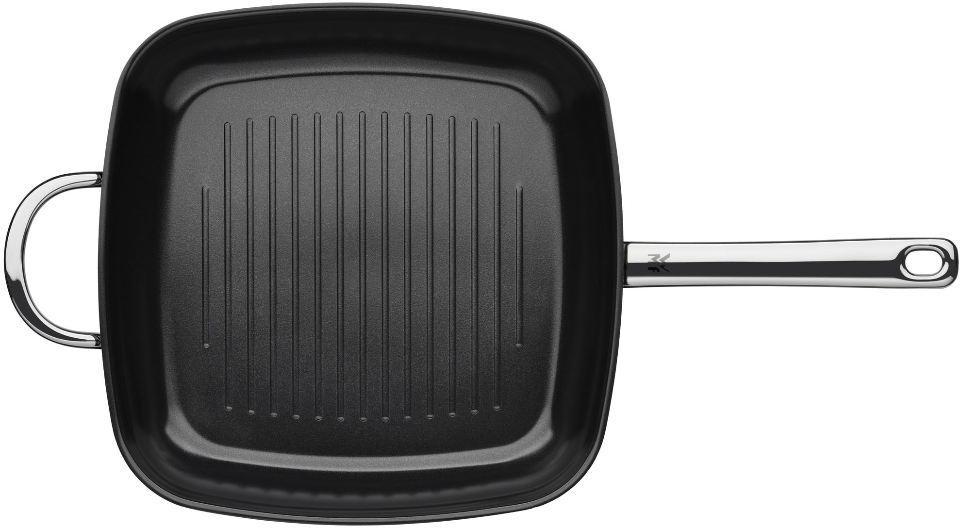 WMF Grillpfanne »Durado«, Cromargan® Edelstahl Rostfrei 18/10, 28 x 28 cm, antihaftbeschichtet, Induktion