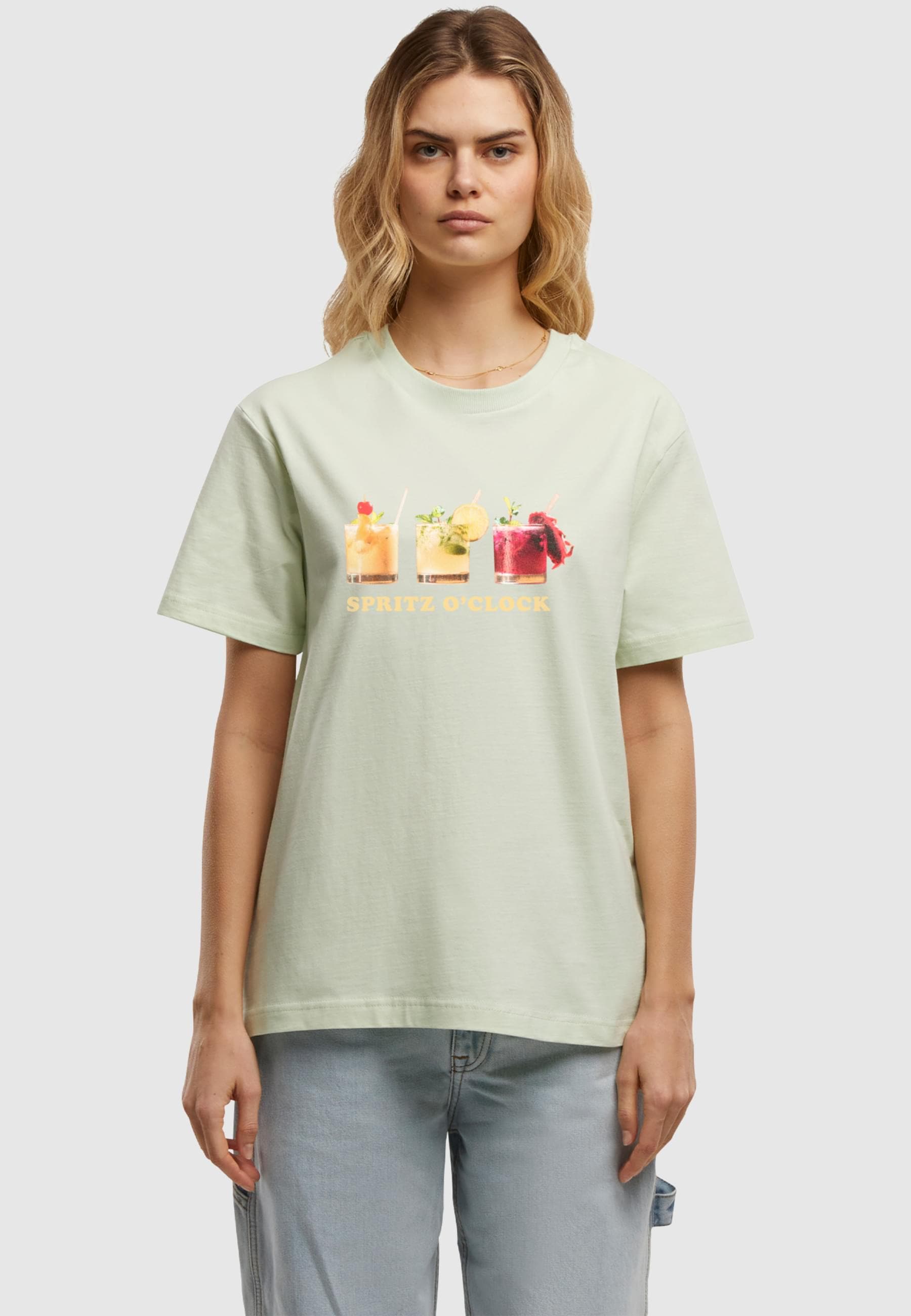 Merchcode T-Shirt »Merchcode Ladies Spritz Tee«, (1 tlg.)