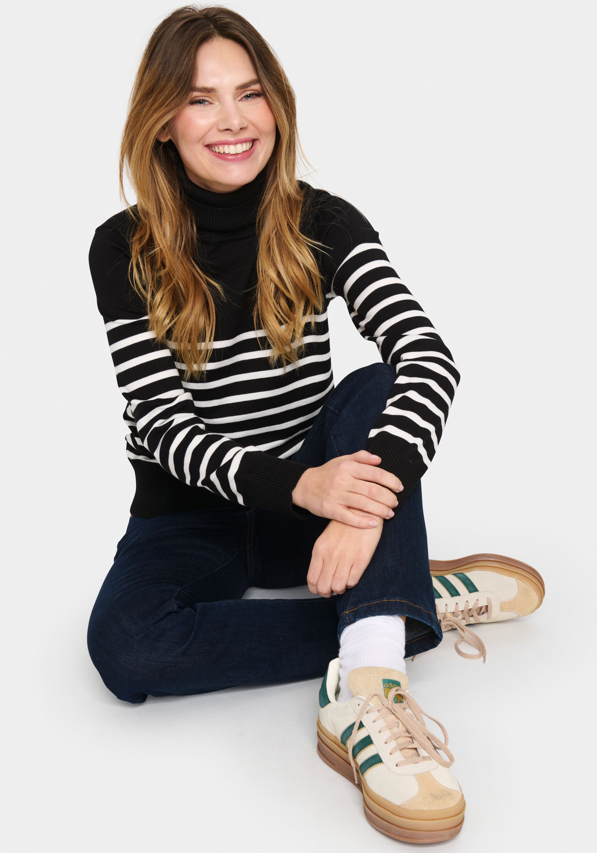 Saint Tropez Rollkragenpullover »MilaSZ St. Rollneck«