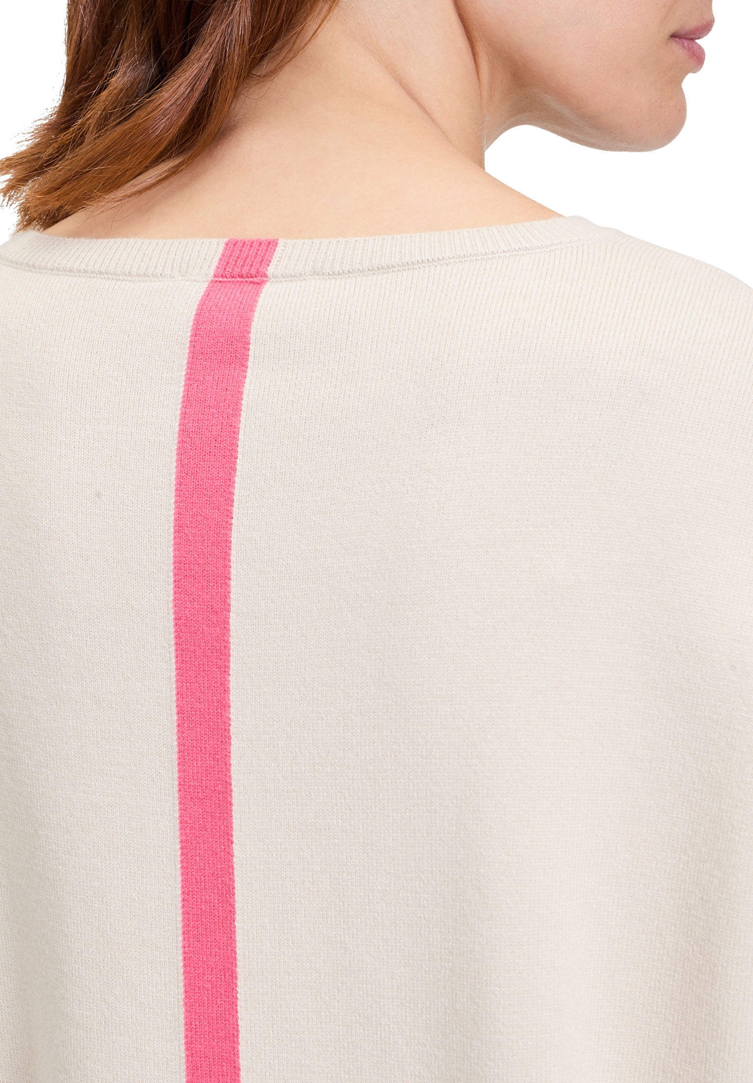 Cartoon Strickpullover »Cartoon Damen Strickpullover mit Rundhalsausschnitt«, (1 tlg.), Color Blocking