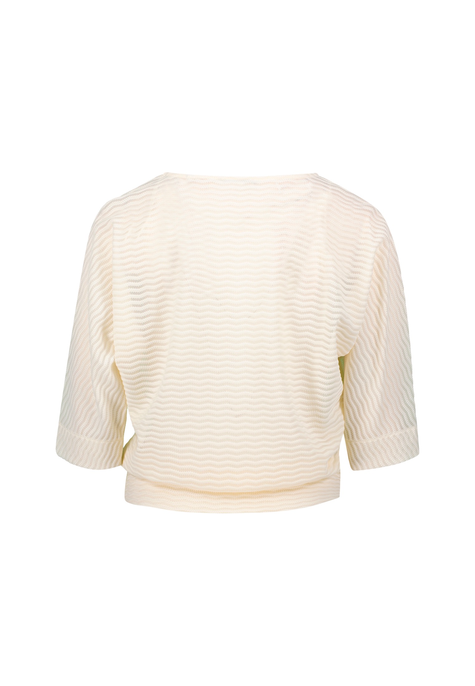 Zero Sweatshirt »zero Sweatshirt mit Strukturmuster«, strukturiert