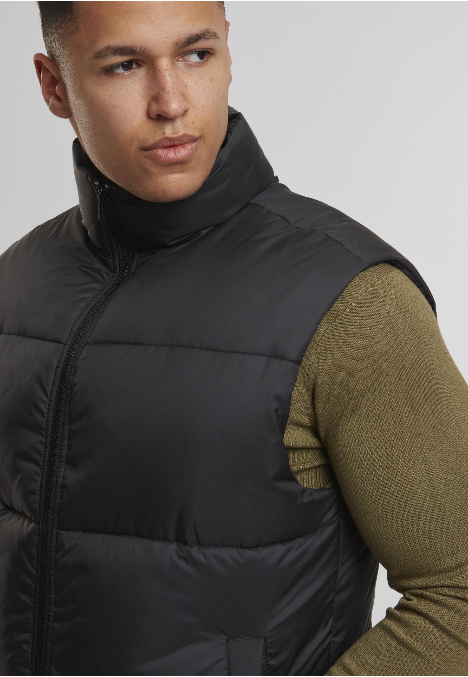 URBAN CLASSICS Steppweste »Urban Classics Basic Puffer Vest« 1 Stk.