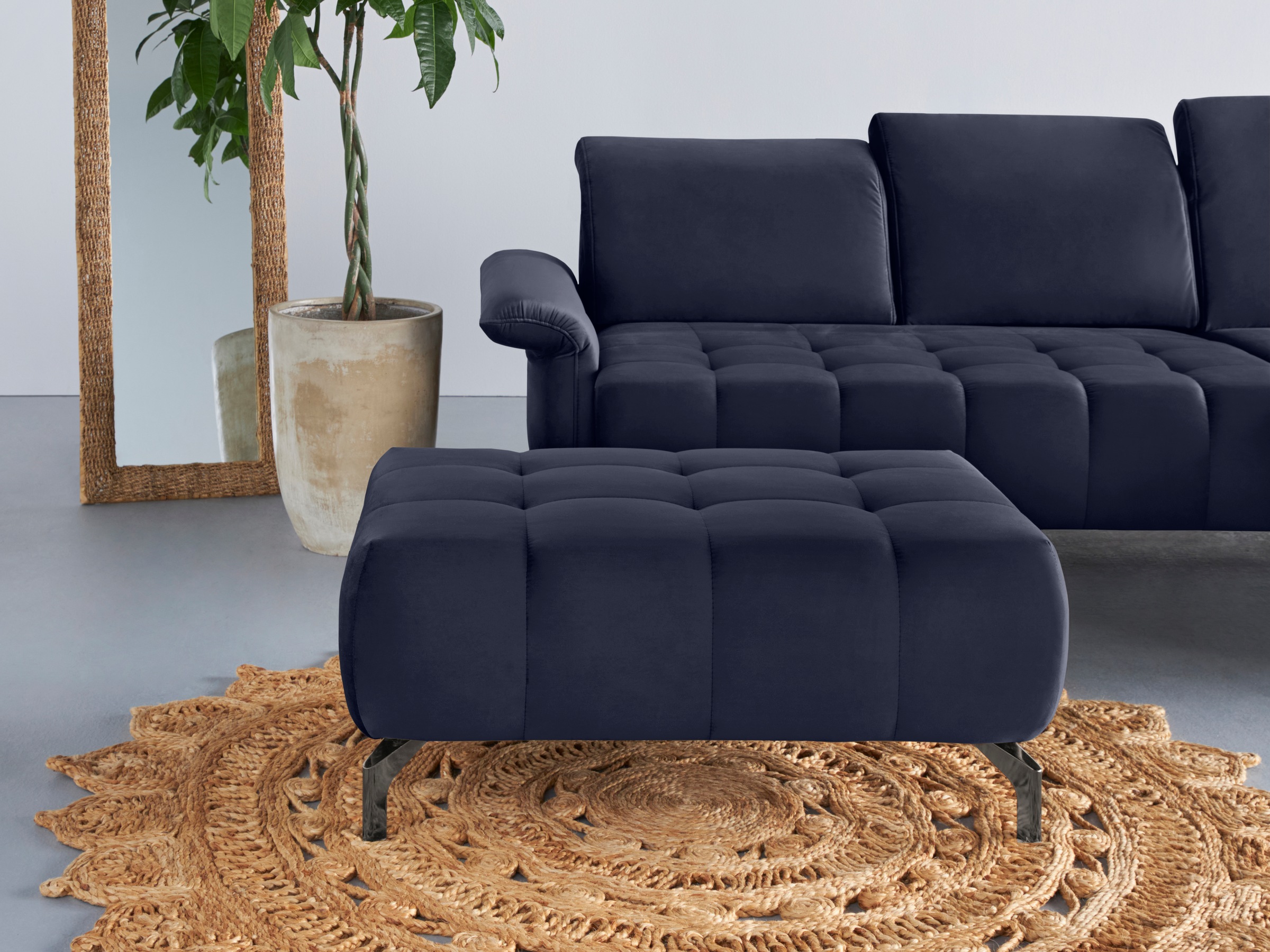 INOSIGN Polsterhocker "Fresh", passend zum Ecksofa "Fresh", auch in Bezug Olympia EASY CLEAN